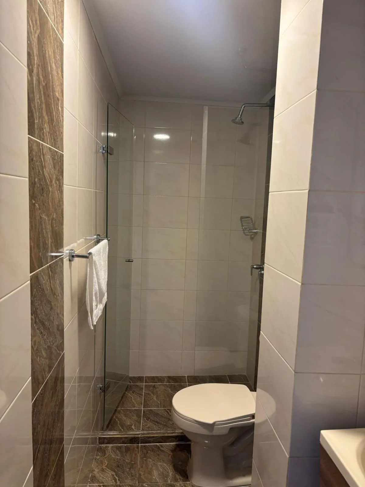 Shower in Hotel Balcones del Estadio