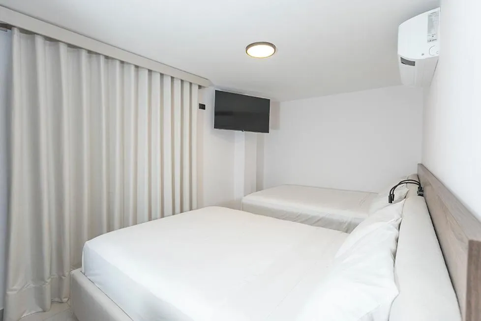 Bed in Hotel Balcones del Estadio