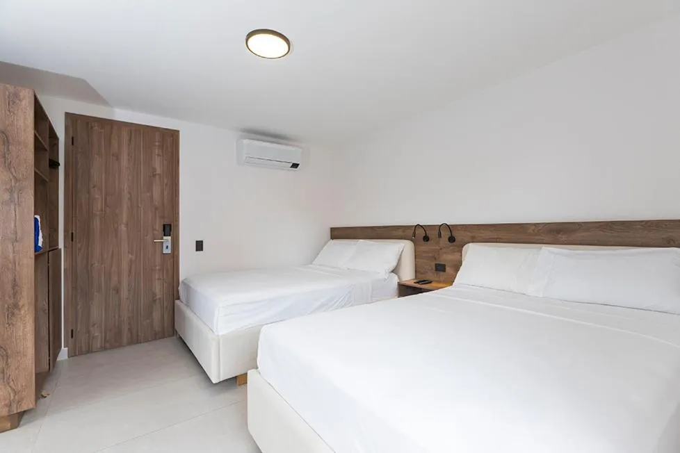 Bed in Hotel Balcones del Estadio