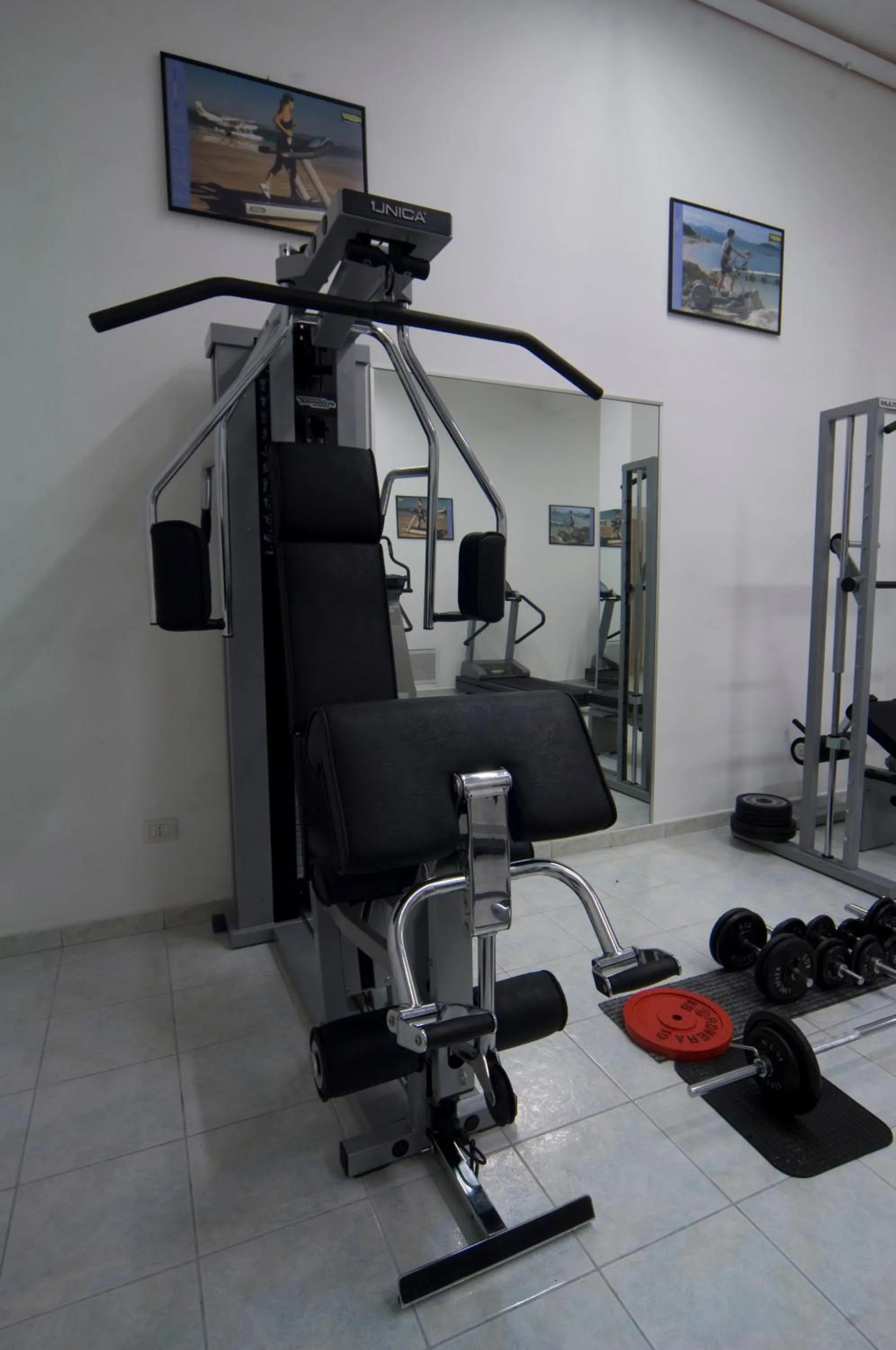 Fitness centre/facilities in Hotel Residence Il Conero 2