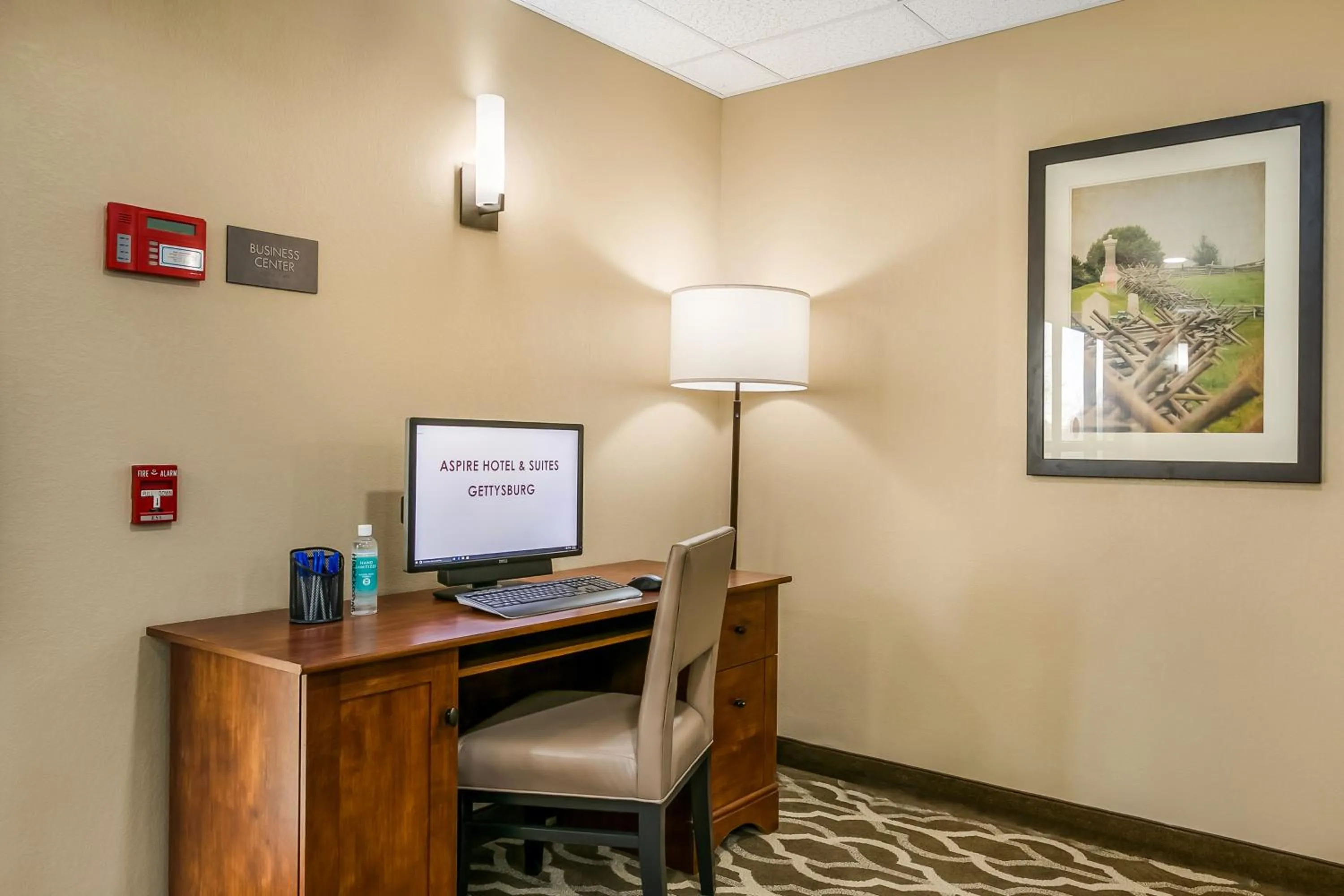 Business facilities in Aspire Hotel and Suites