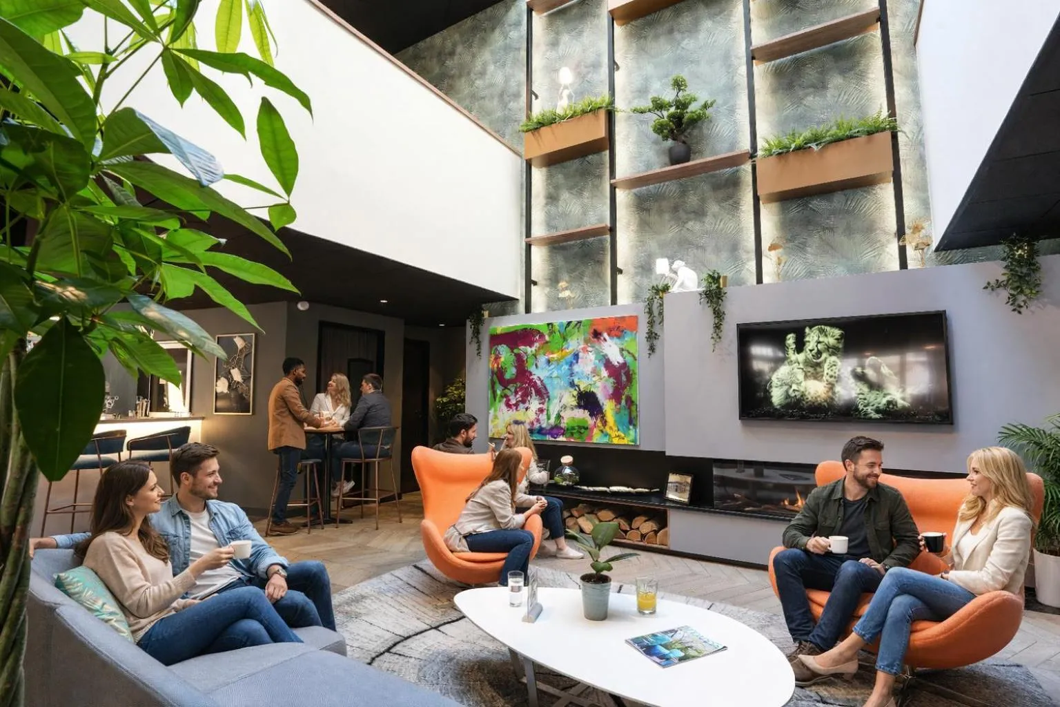 Living room in Le Magic Hôtel & Spa