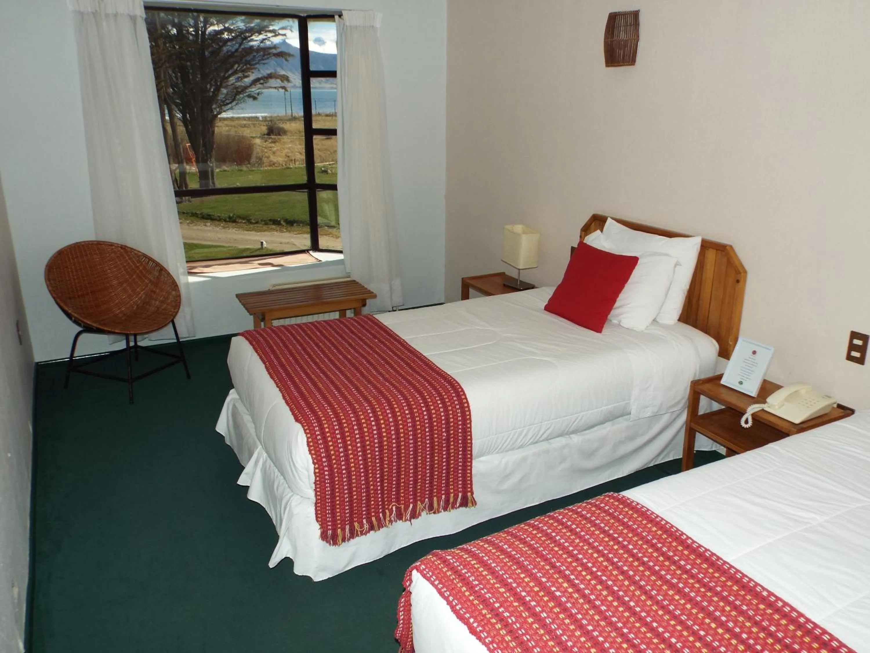 Bed in Hotel HD Natales