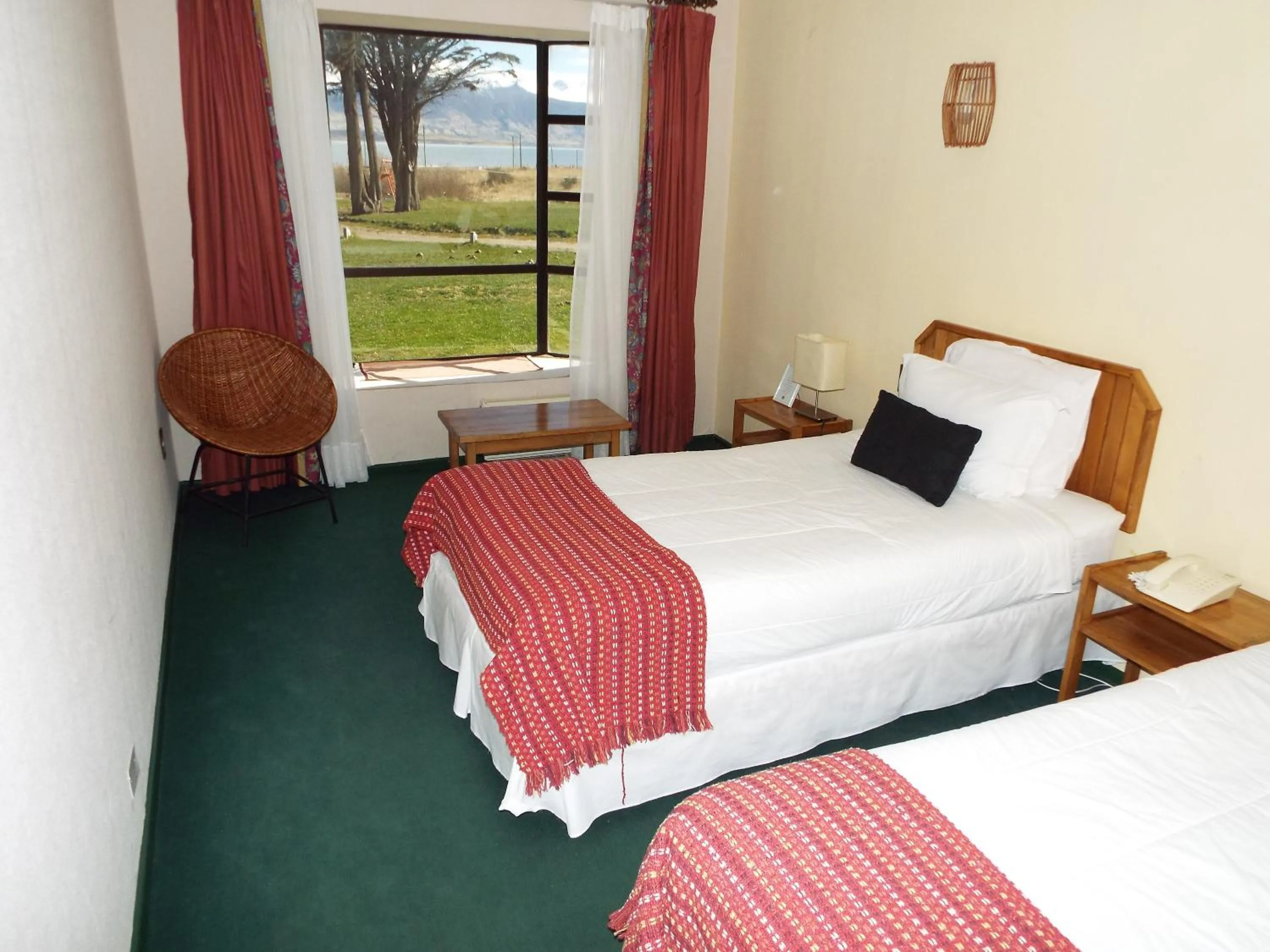 Bed in Hotel HD Natales