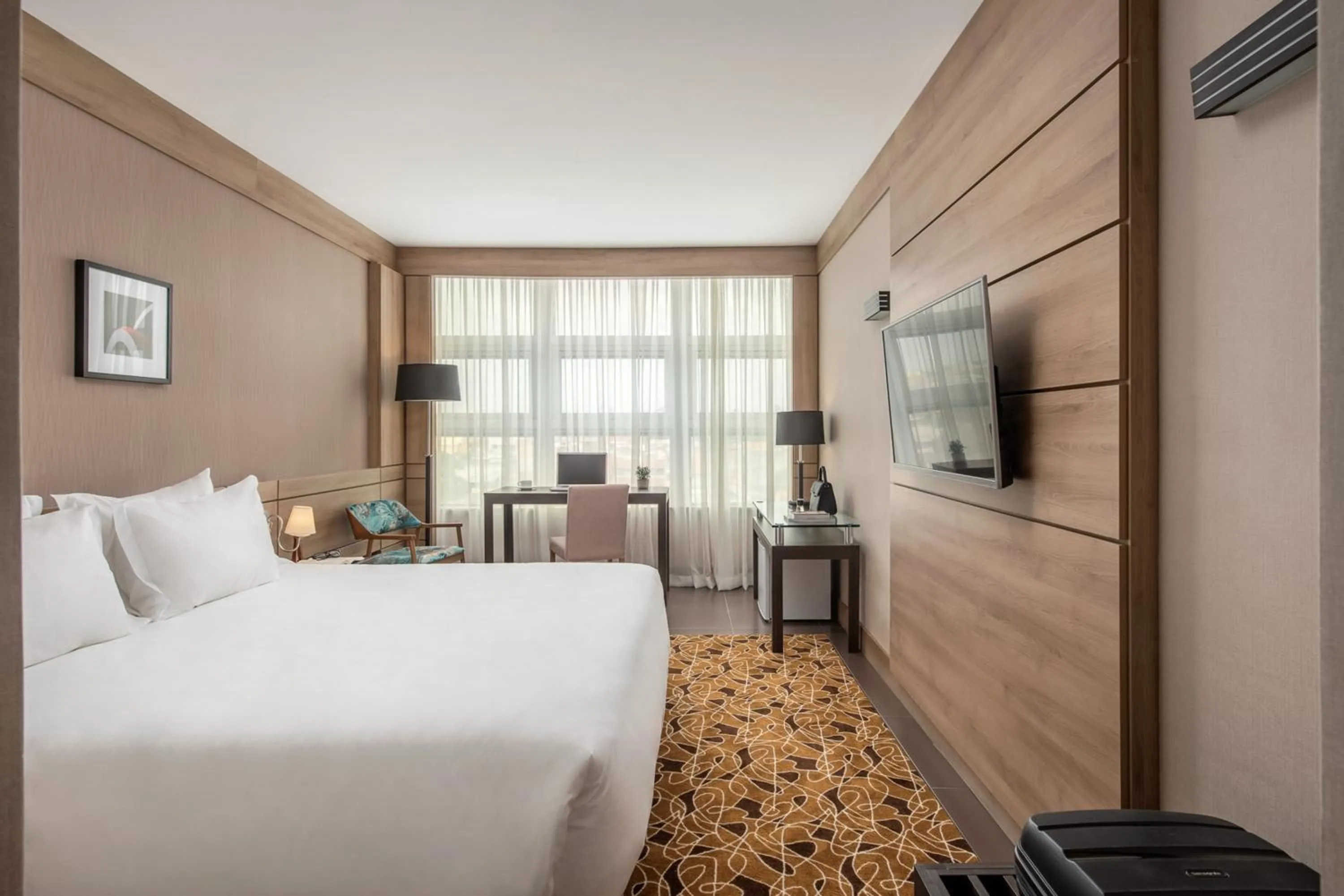 View (from property/room), Bed in Intercity Itupeva