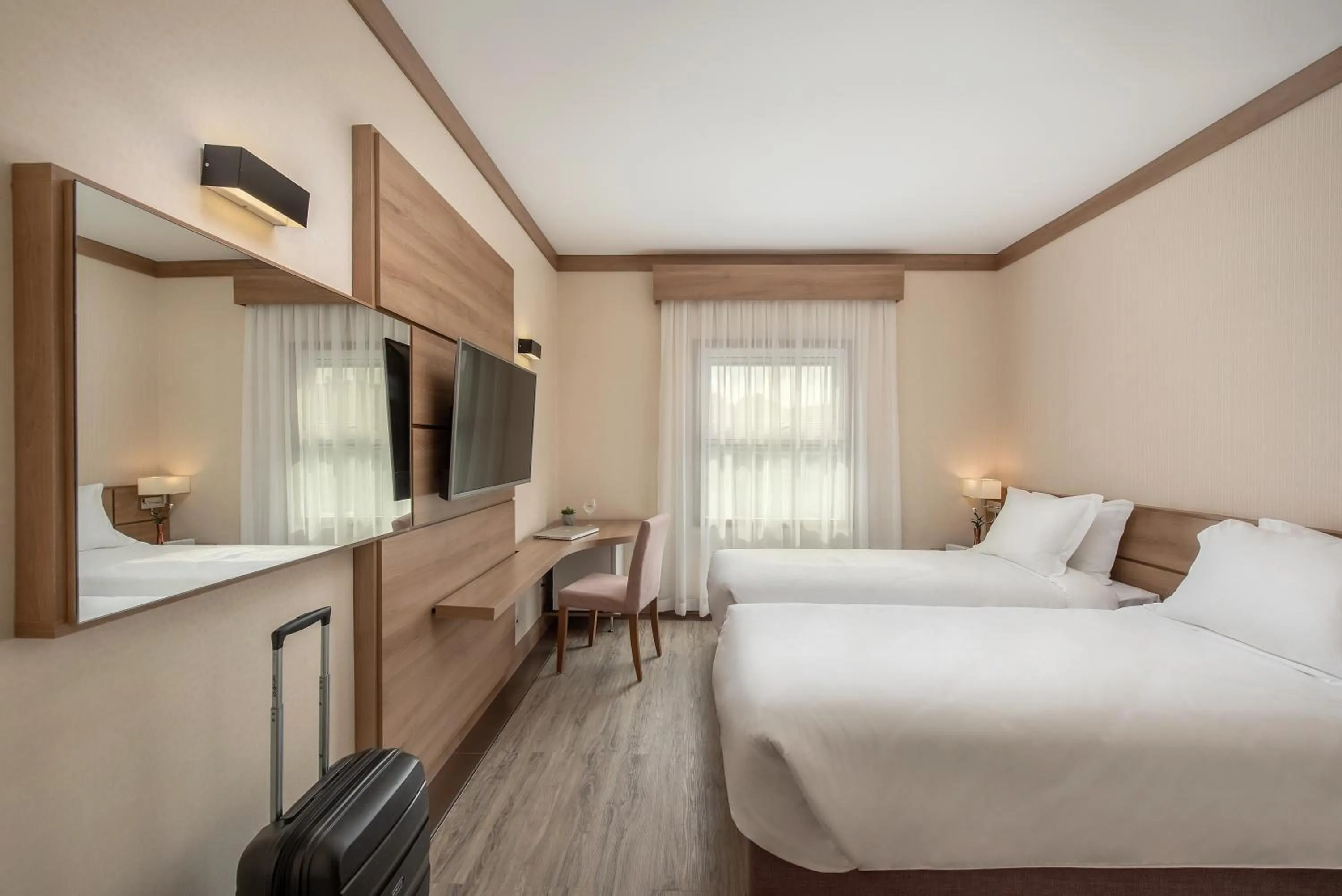 View (from property/room), Bed in Intercity Itupeva