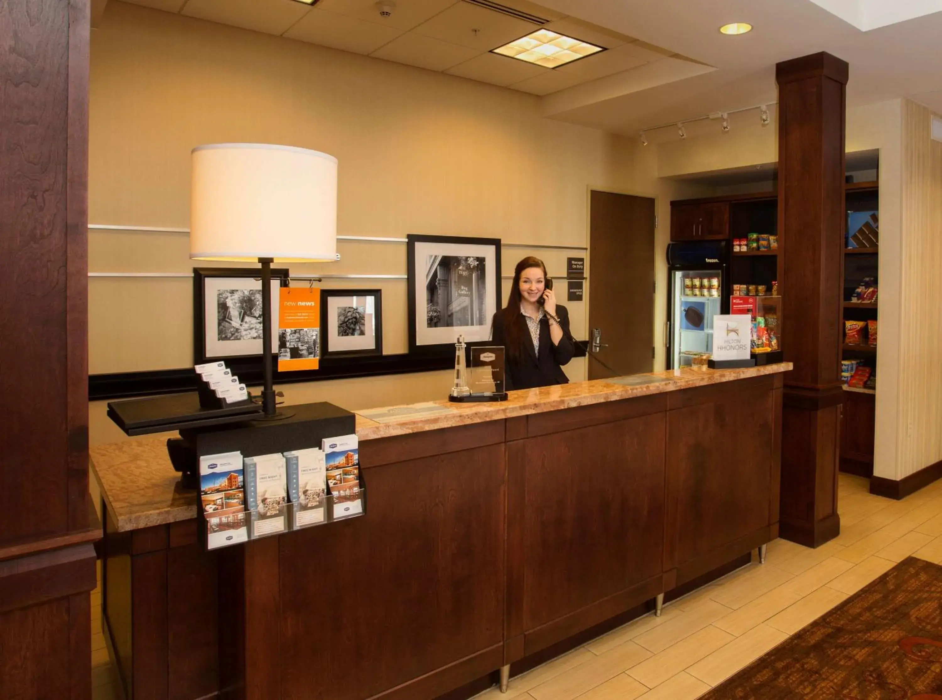 Lobby or reception in Hampton Inn Marquette-Waterfront Lobby or reception in Hampton Inn Marquette-Waterfront