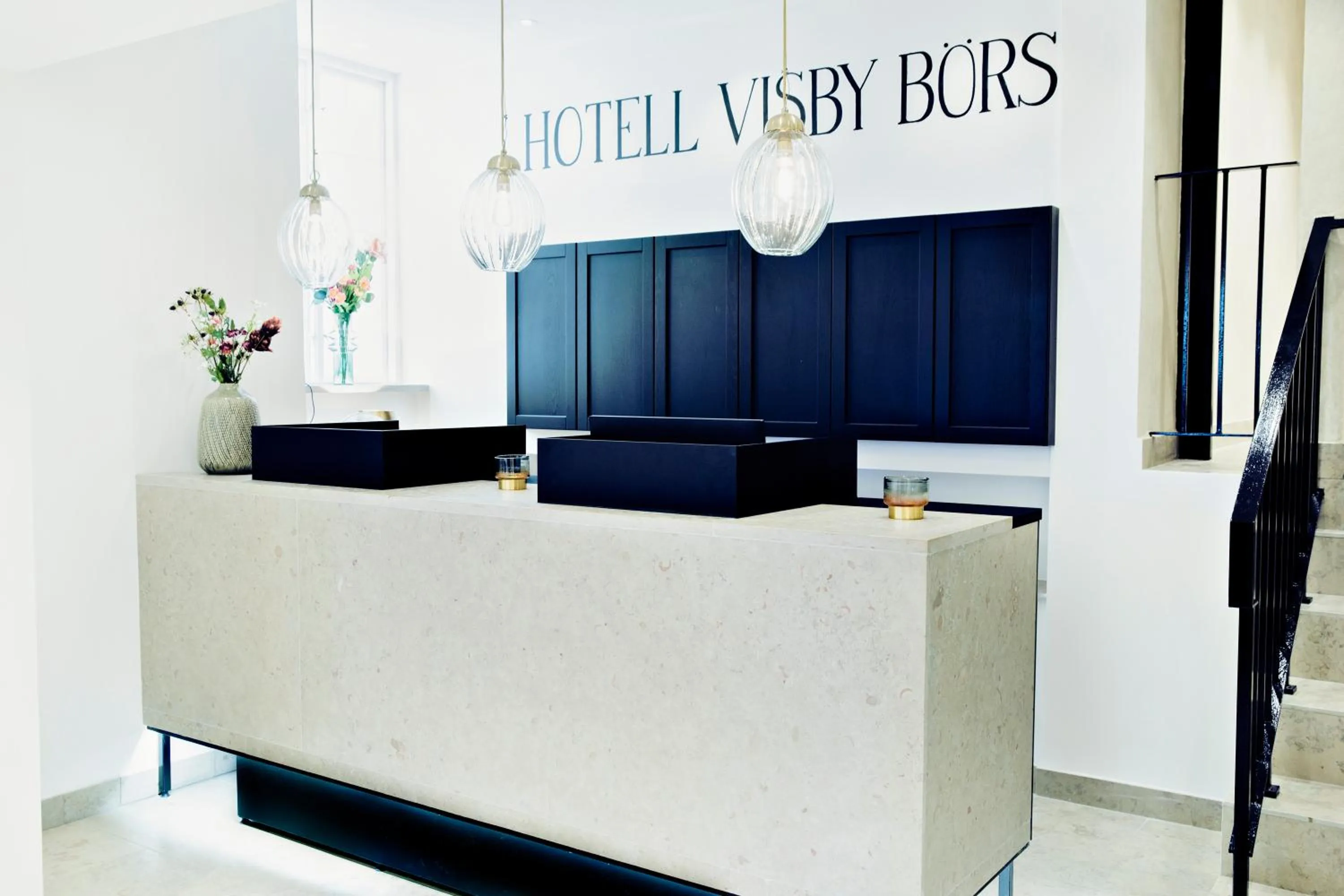 Lobby or reception in Hotell Visby Börs