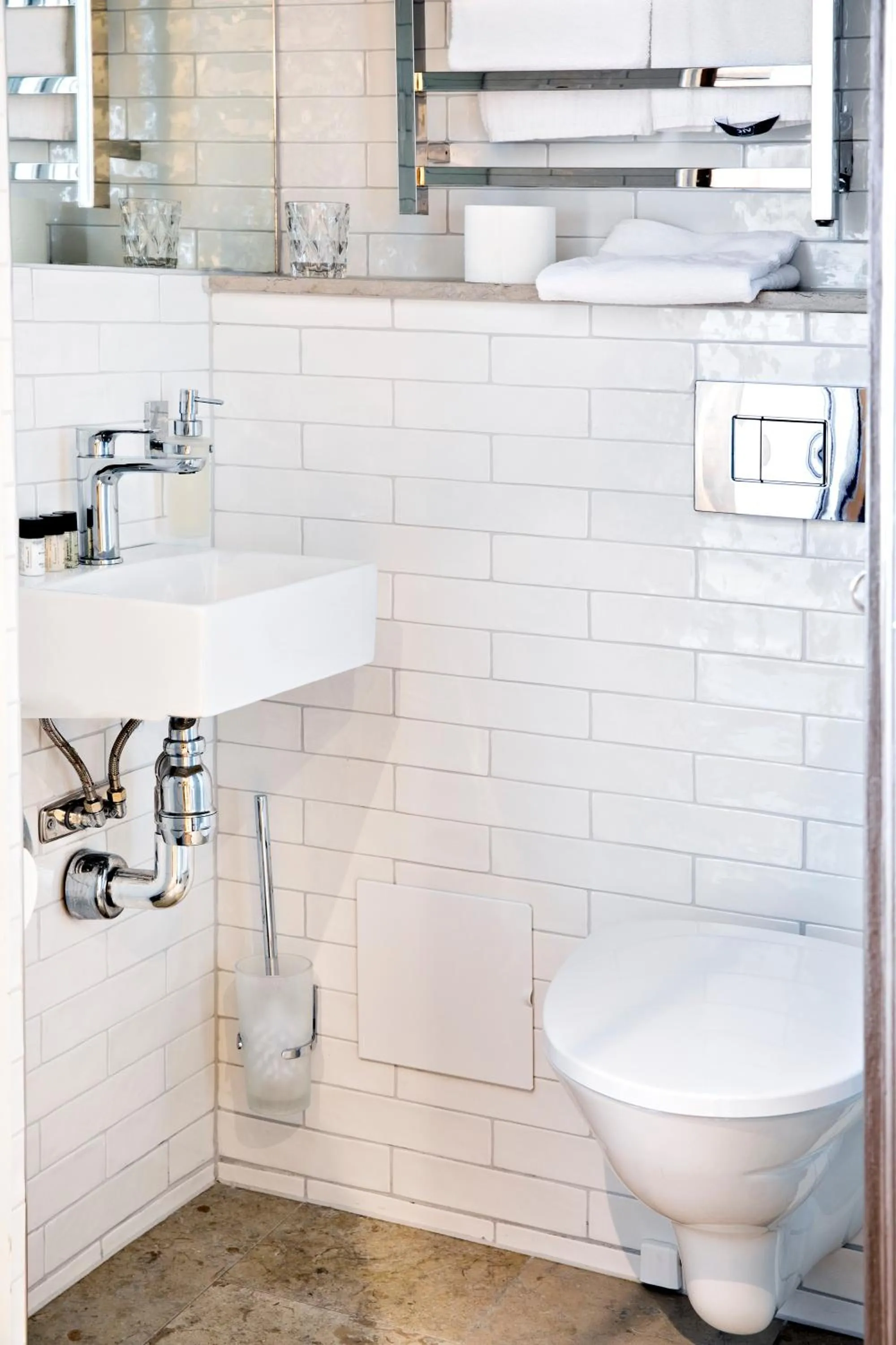 Bathroom in Hotell Visby Börs