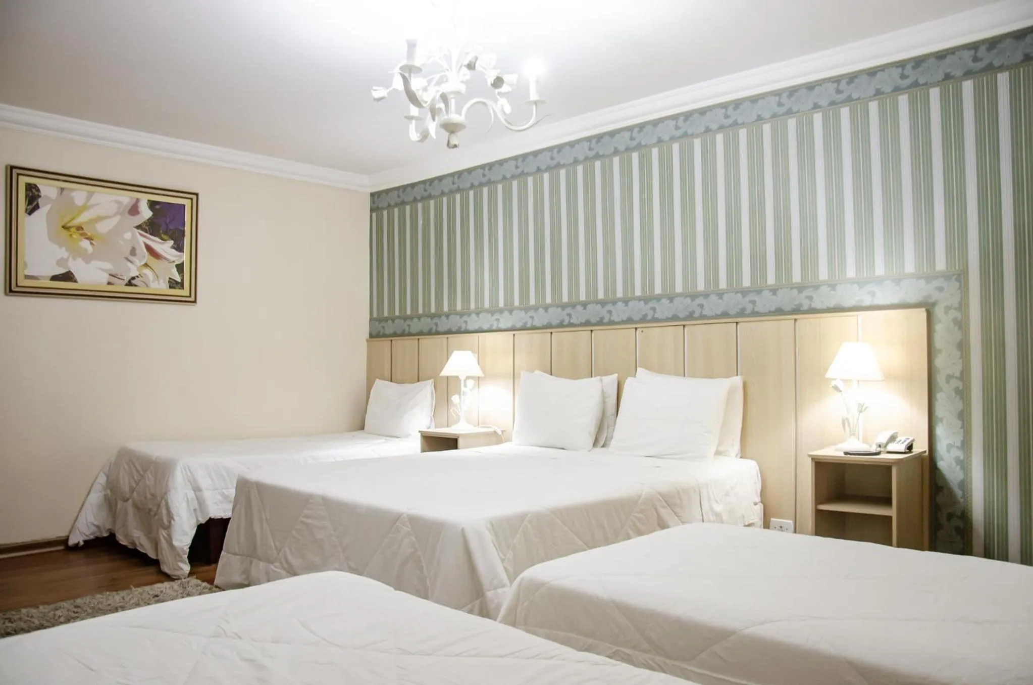 Bed in VELINN Pousada Chateau do Luar Prime