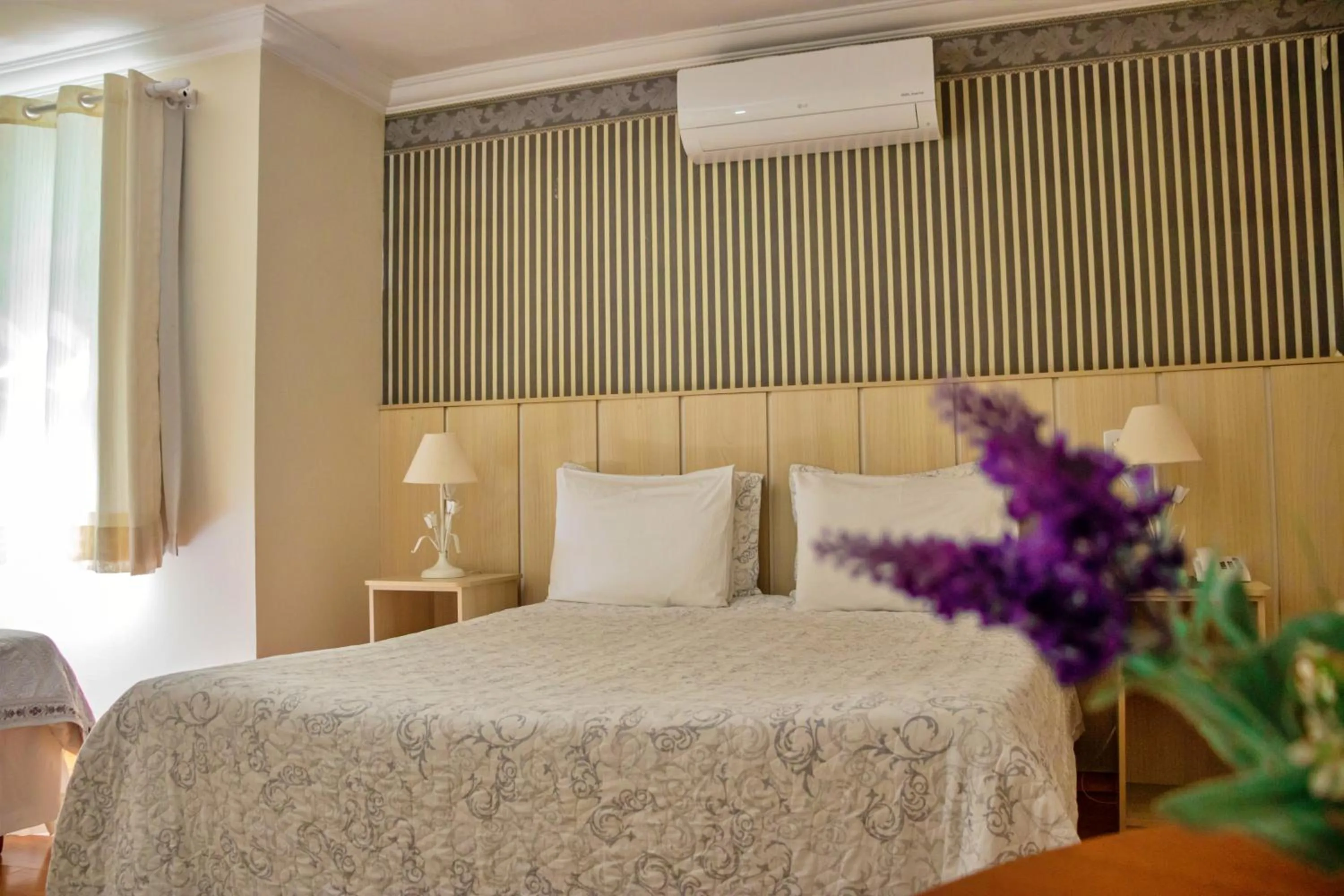 Bed in VELINN Pousada Chateau do Luar Prime