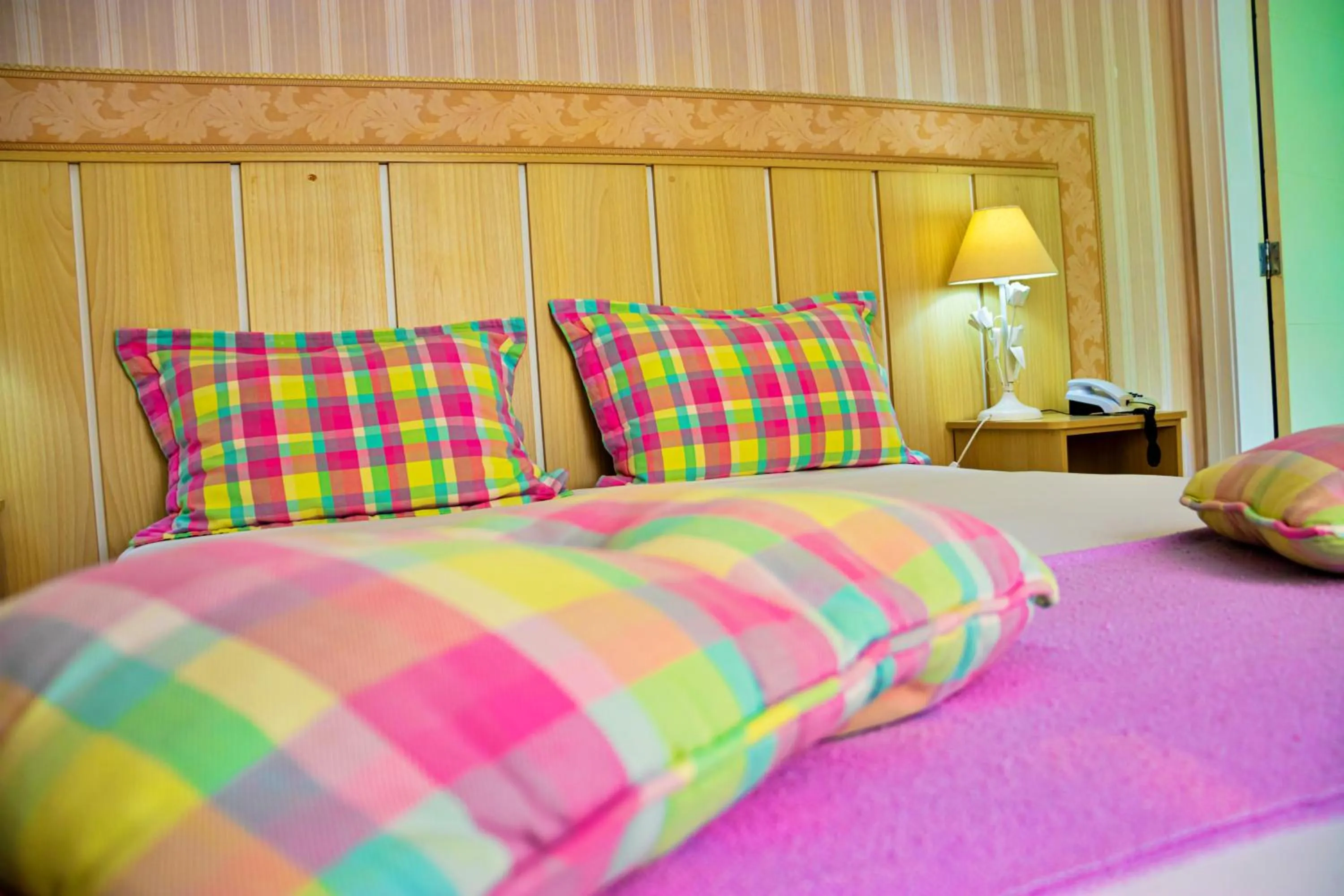 Bed in VELINN Pousada Chateau do Luar Prime