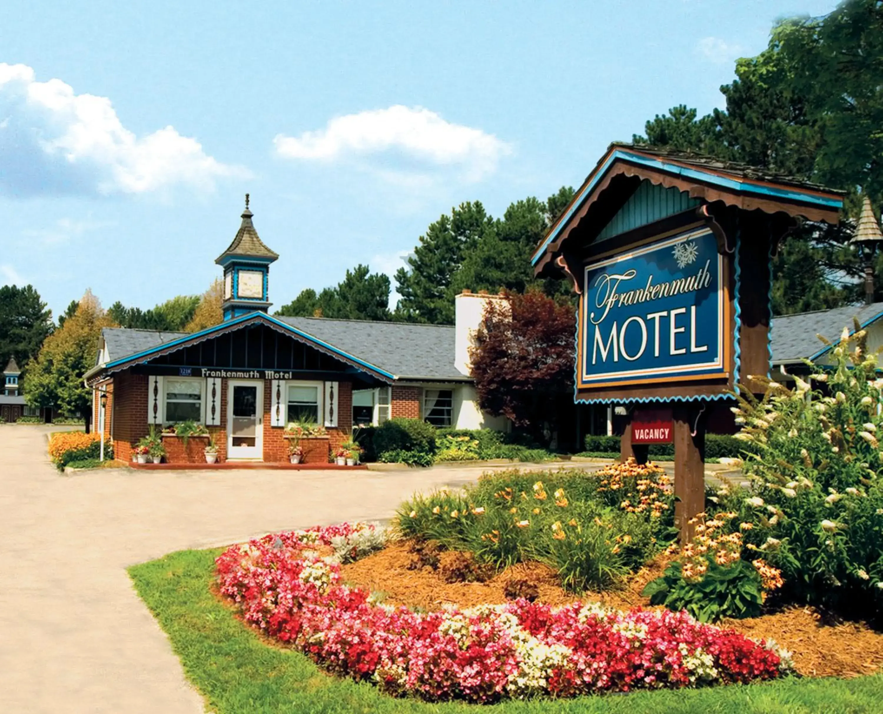 Facade/entrance in Frankenmuth Motel Facade/entrance in Frankenmuth Motel