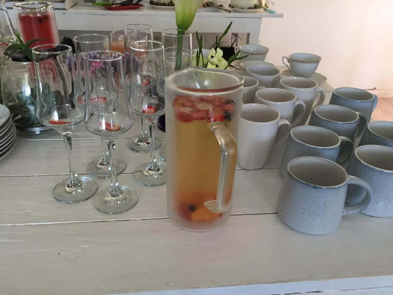 Drinks in 57 On Wellington Accommodation