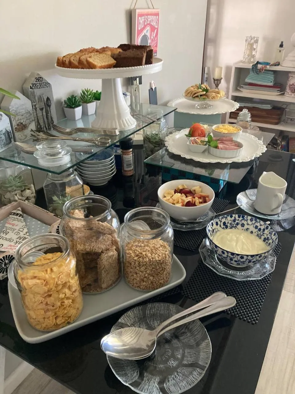 Continental breakfast in 57 On Wellington Accommodation