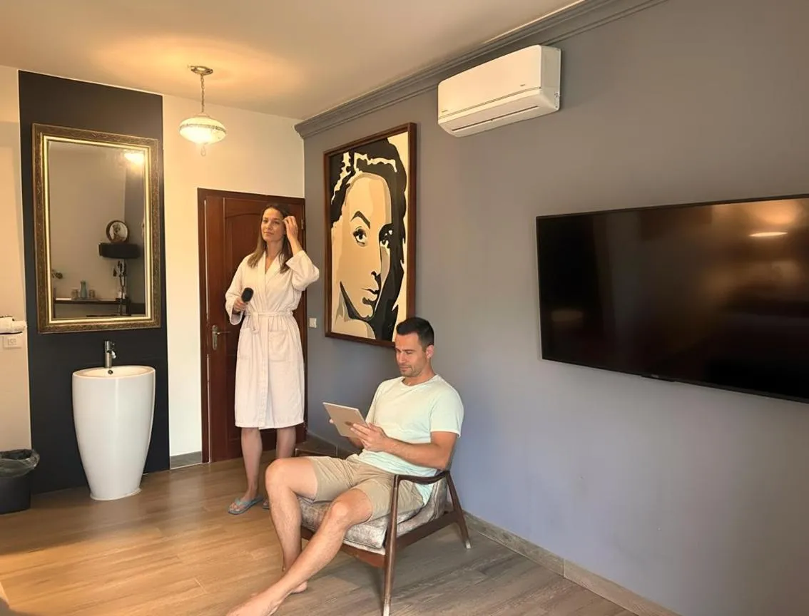 TV and multimedia in Casa Chukum - Hotel Boutique