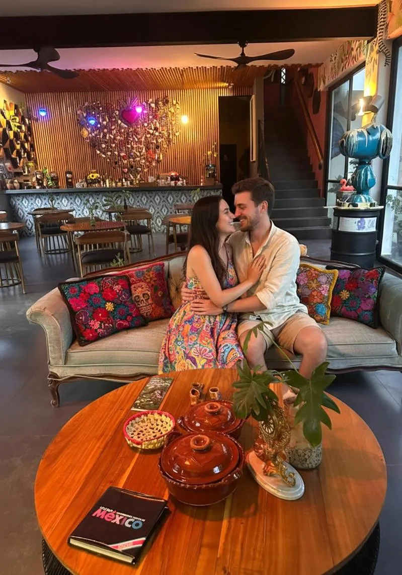 Living room in Casa Chukum - Hotel Boutique