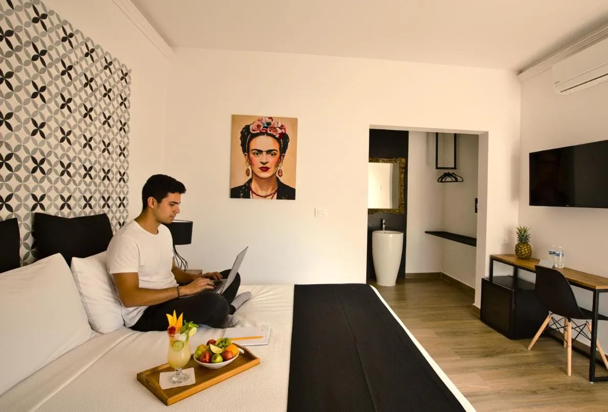 Bed in Casa Chukum - Hotel Boutique