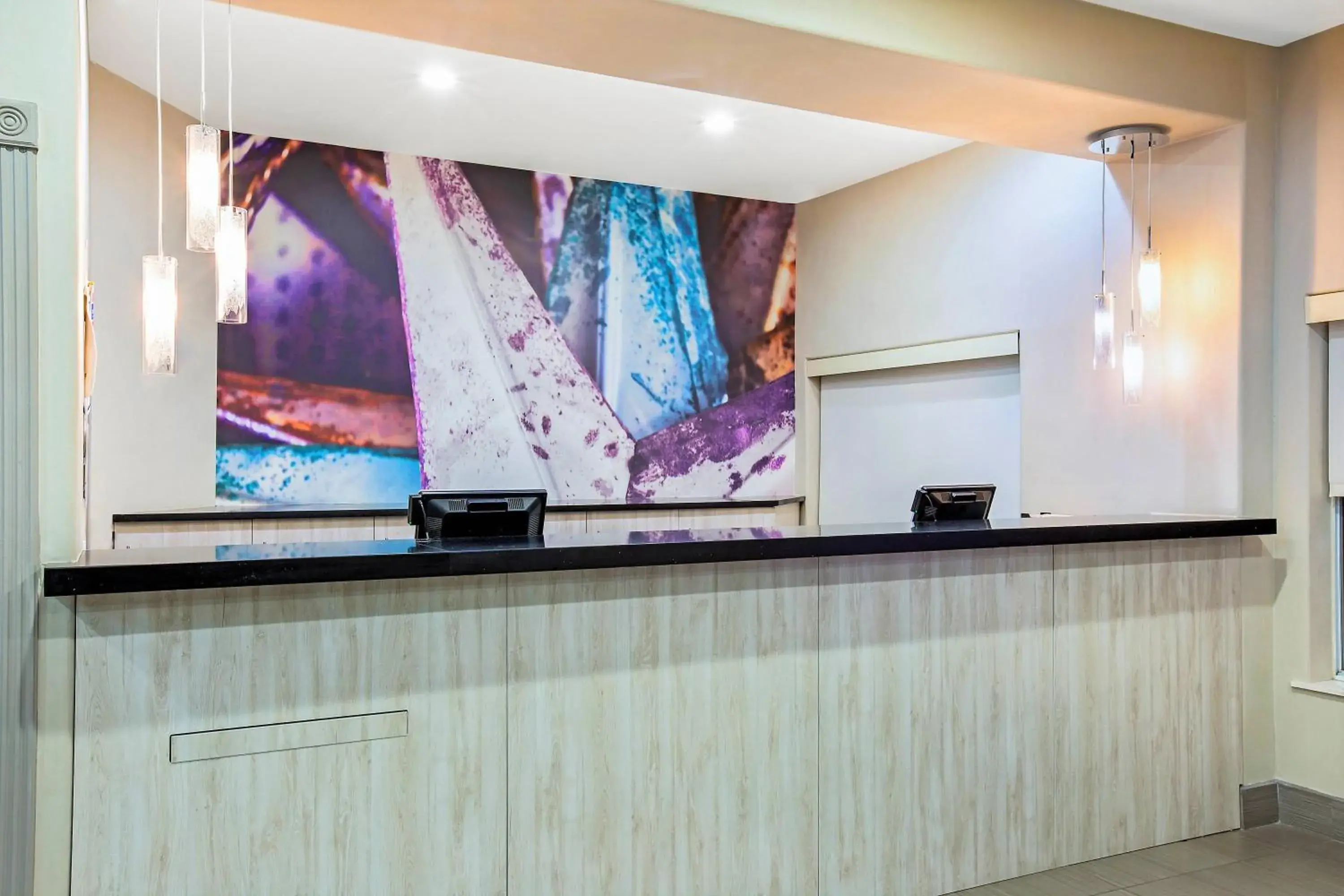 Lobby or reception in La Quinta by Wyndham Pharr North McAllen Lobby or reception in La Quinta by Wyndham Pharr North McAllen