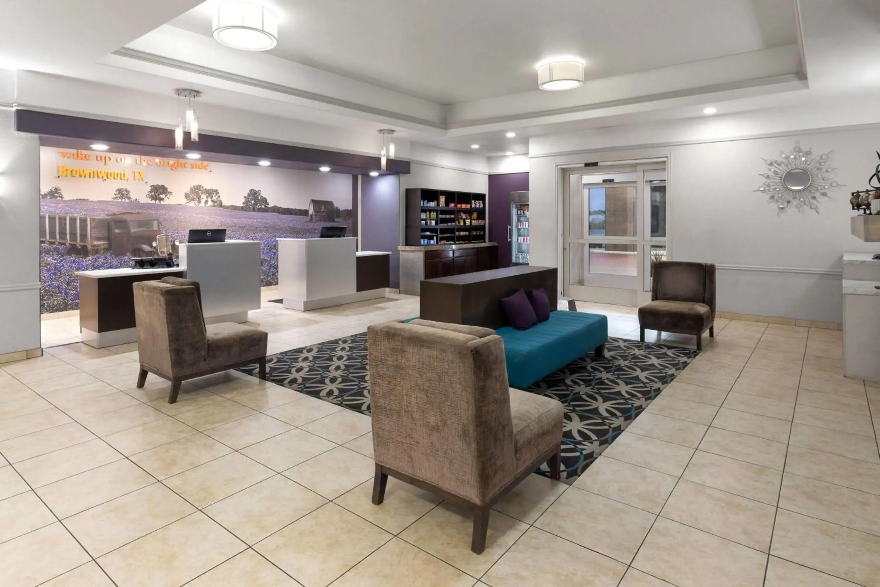 Lobby or reception in La Quinta by Wyndham Brownwood Lobby or reception in La Quinta by Wyndham Brownwood