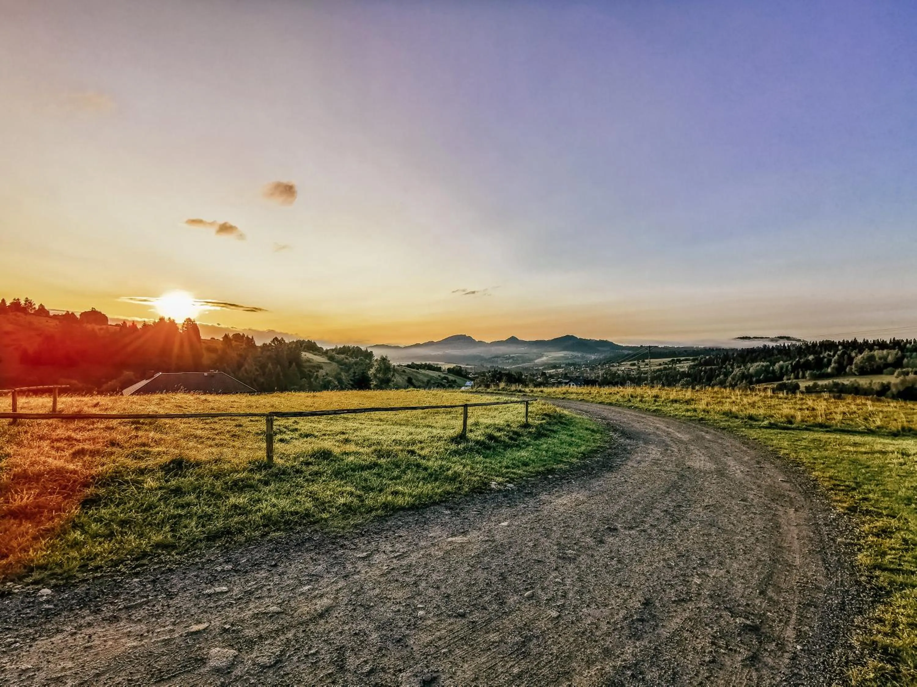 Natural landscape in Domki Pod Wulkanem