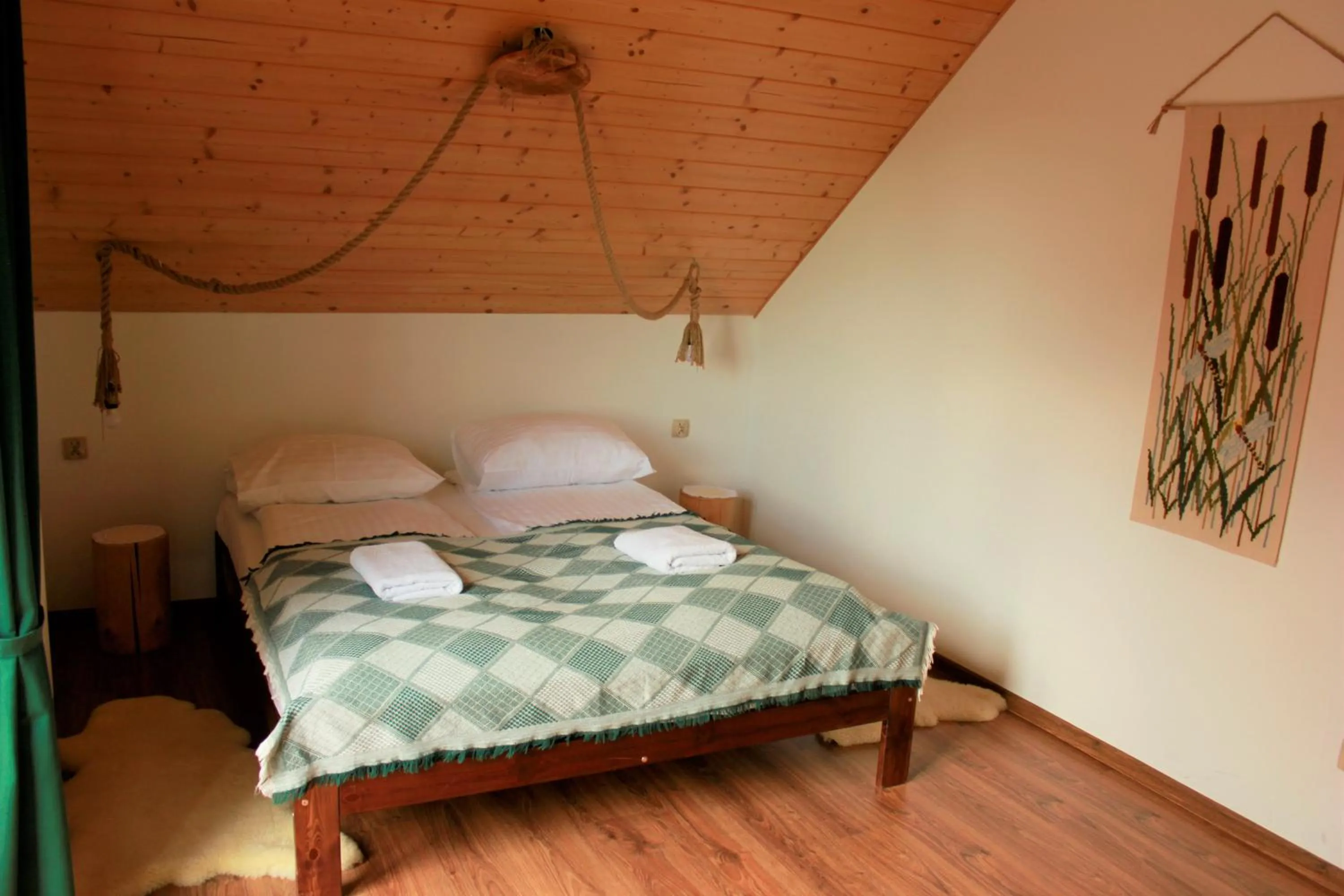 Photo of the whole room, Bed in Domki Pod Wulkanem