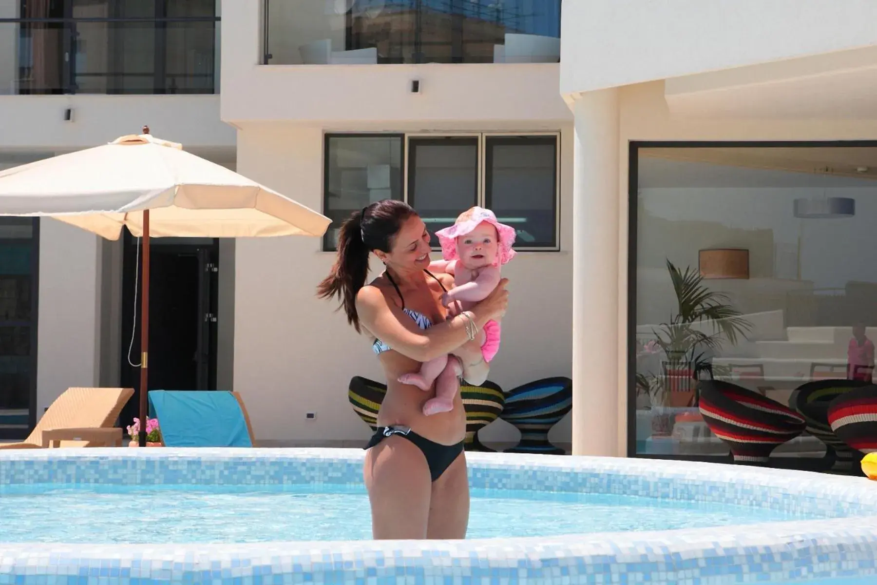 Swimming pool in Cefalù Sea Palace Swimming pool in Cefalù Sea Palace