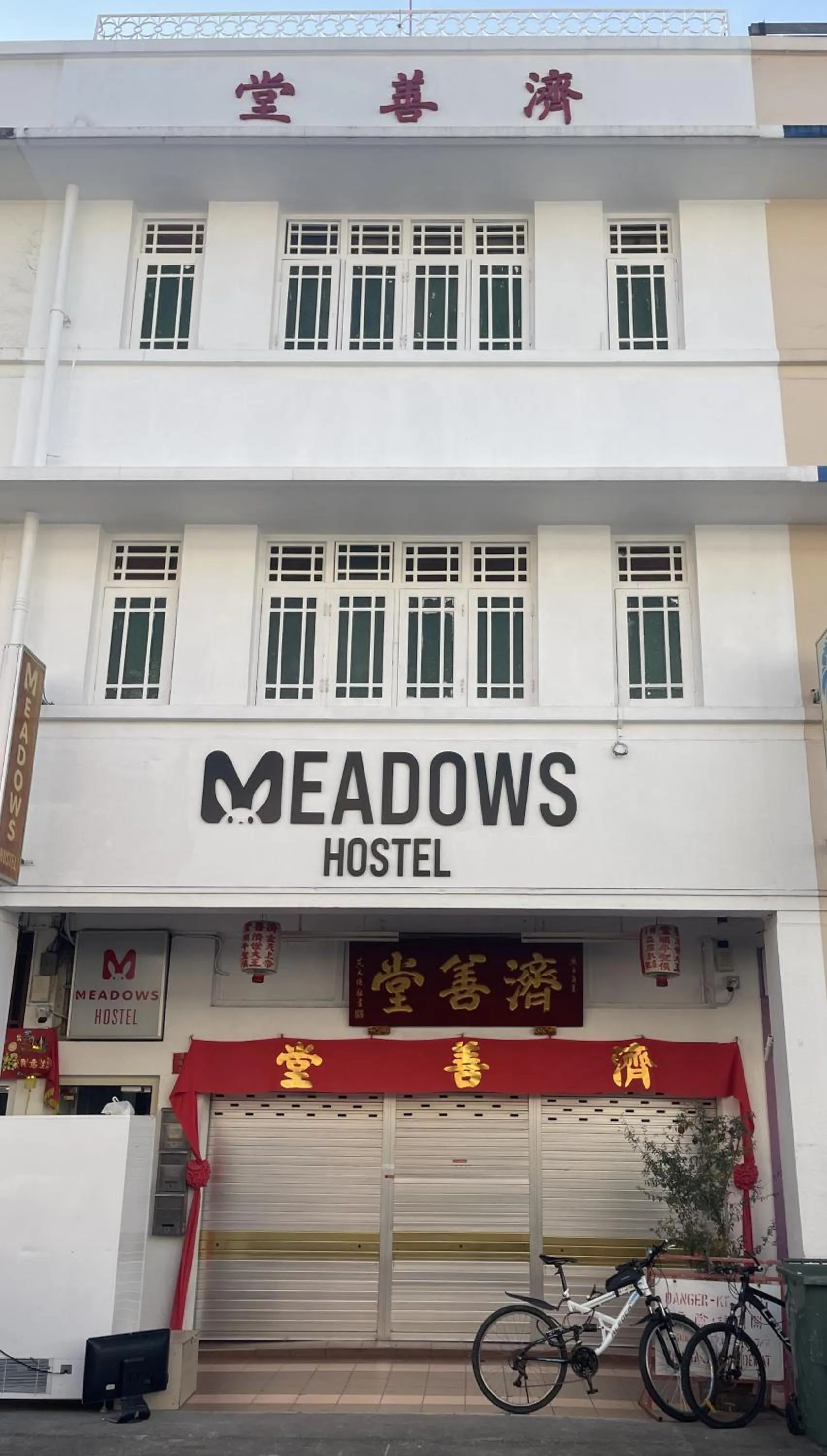 Property building in Meadows Hostel