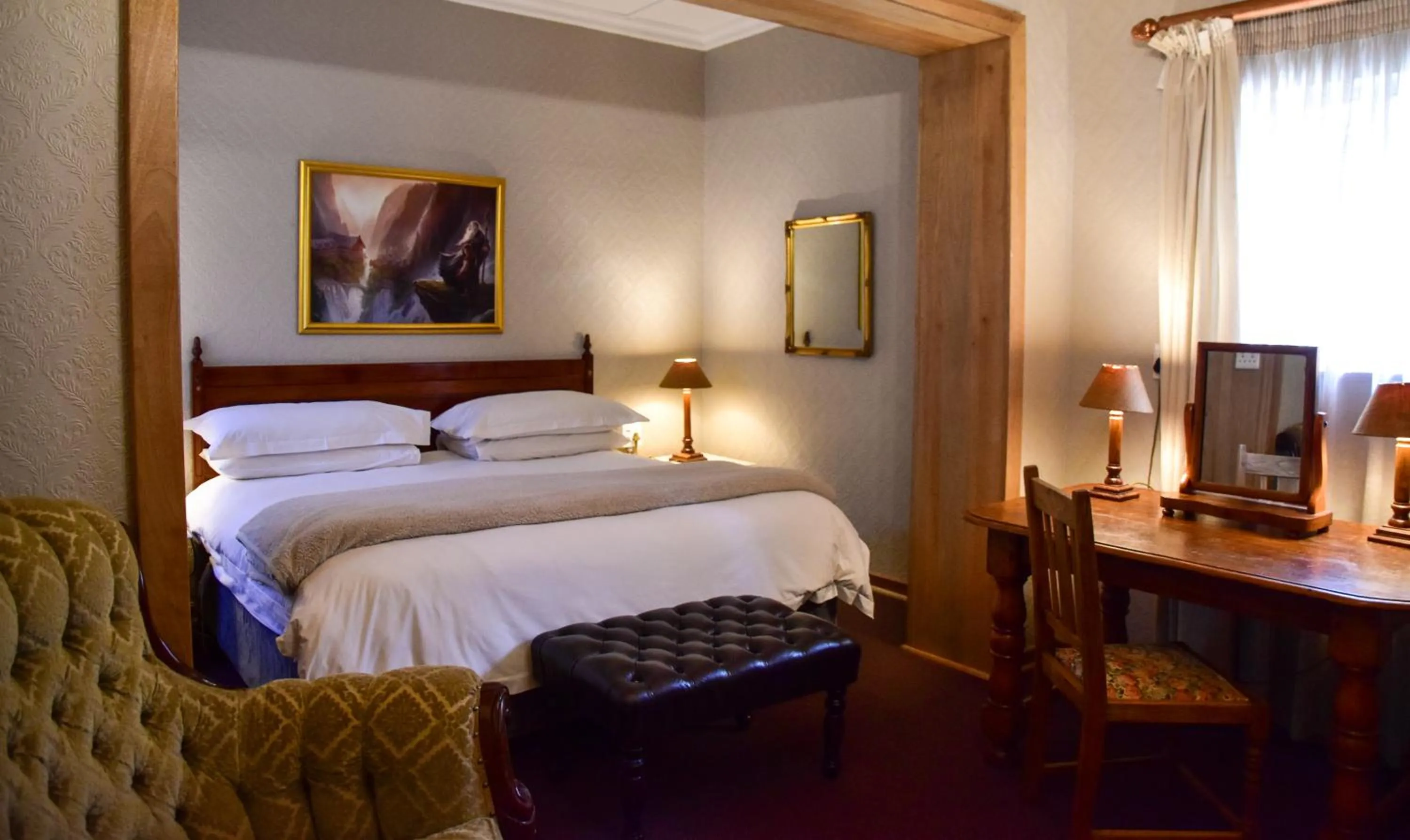 Bed in Hobbit Boutique Hotel