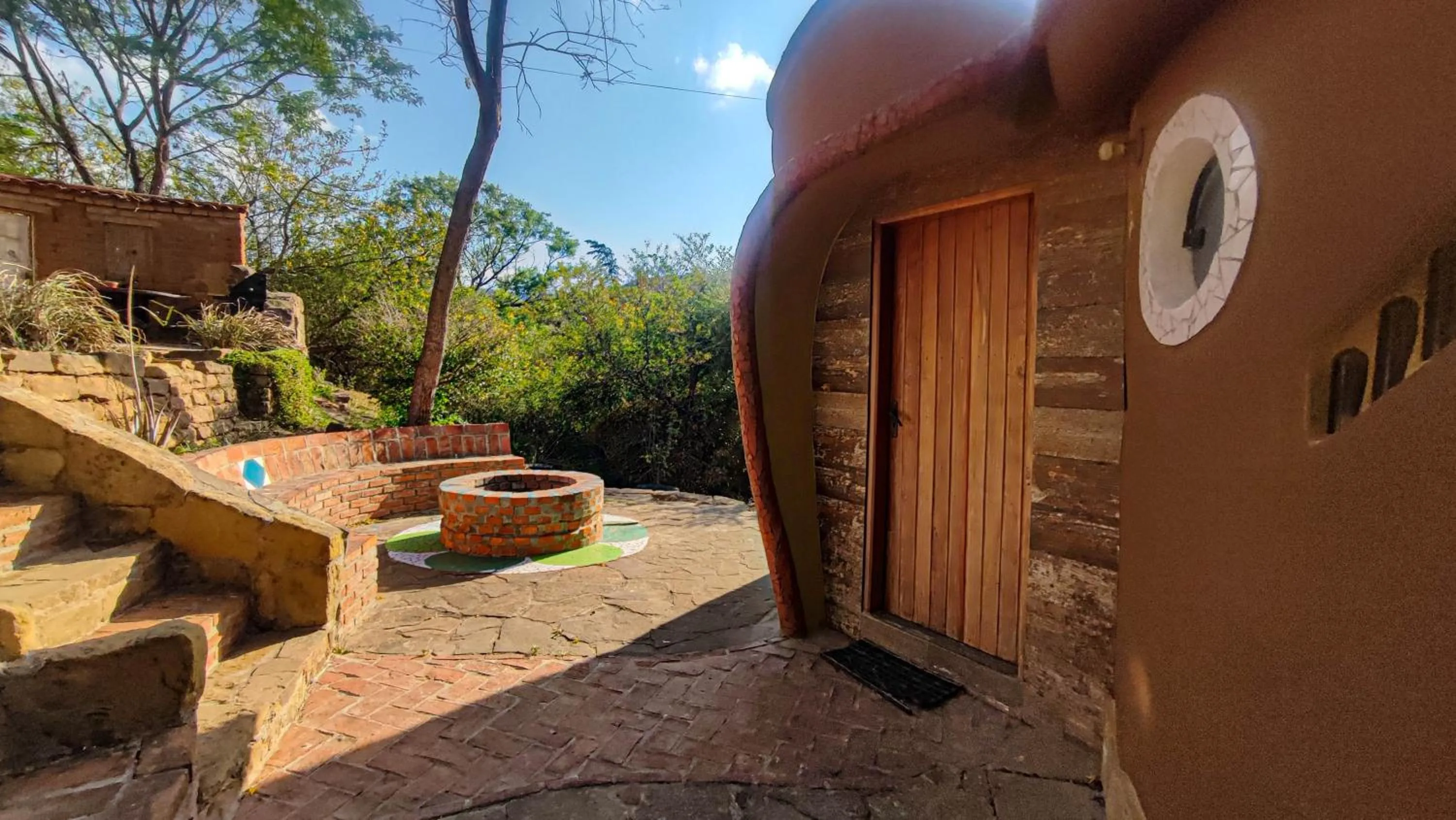 fireplace in YVY CASA HOTEL