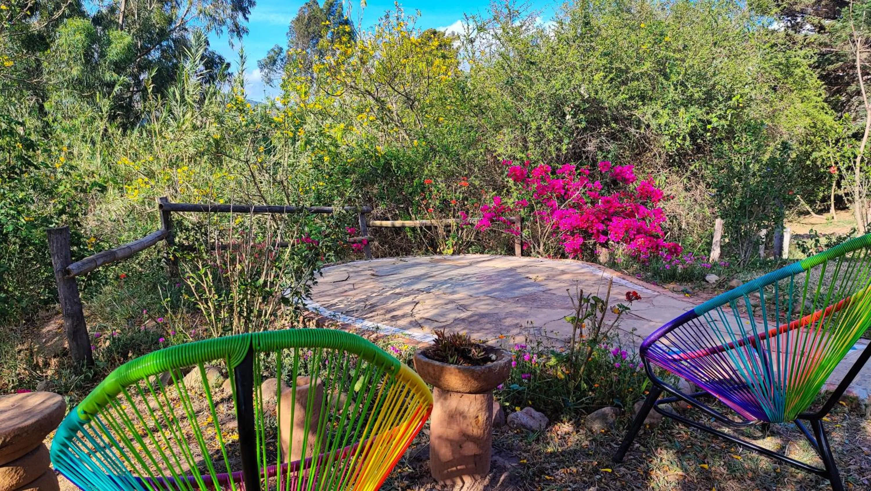 Garden in YVY CASA HOTEL