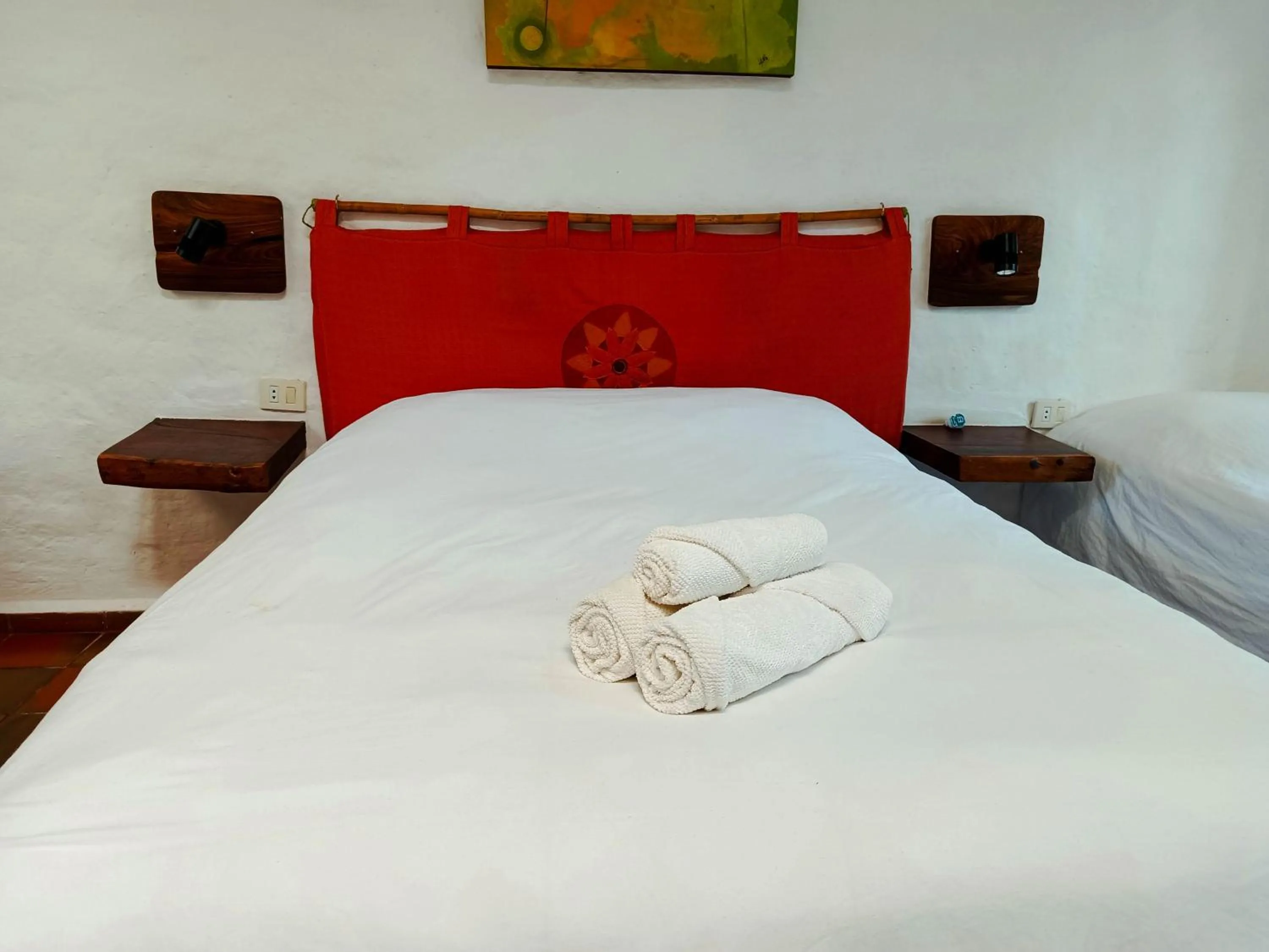 Bed in YVY CASA HOTEL