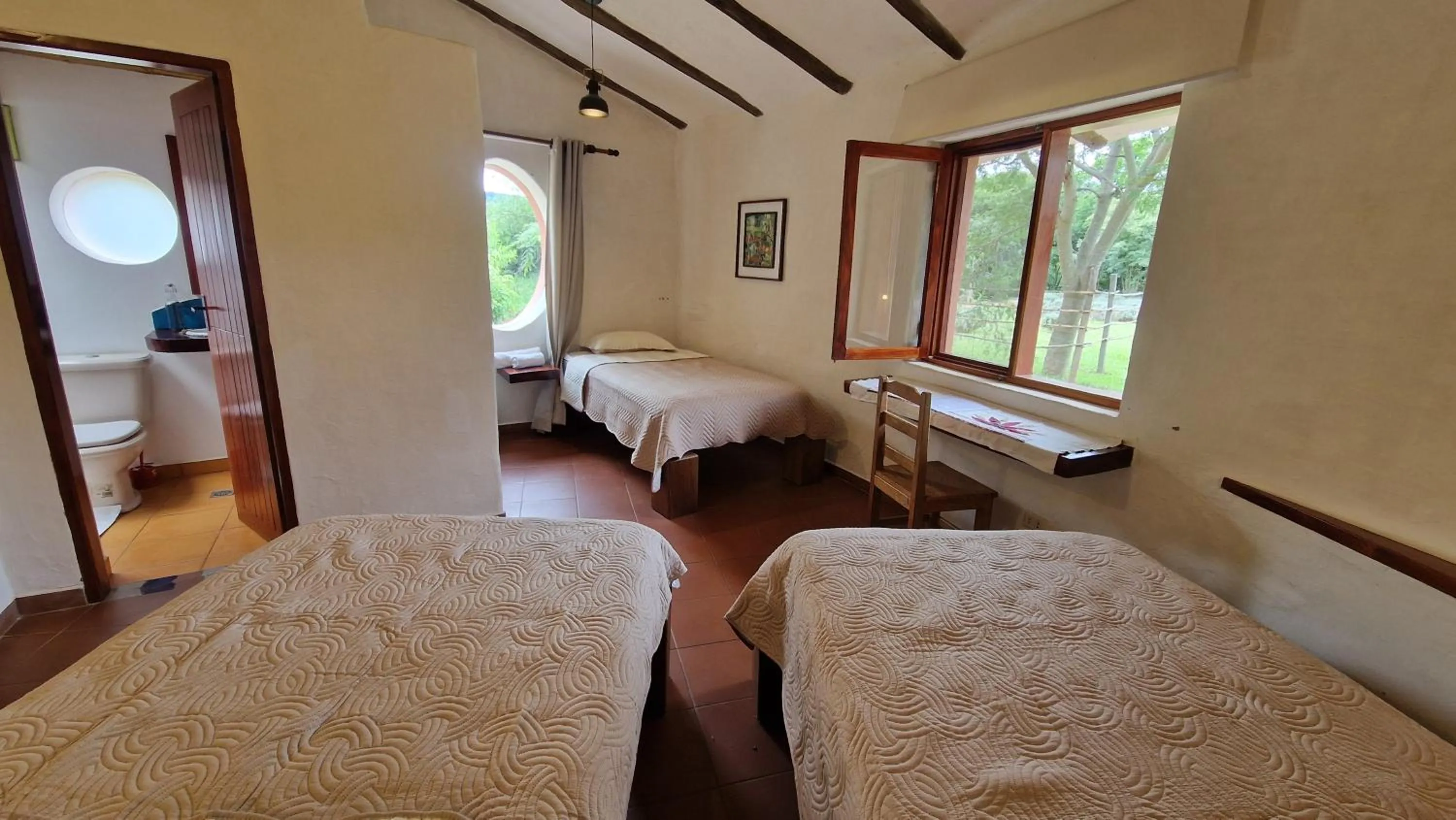 Bed in YVY CASA HOTEL