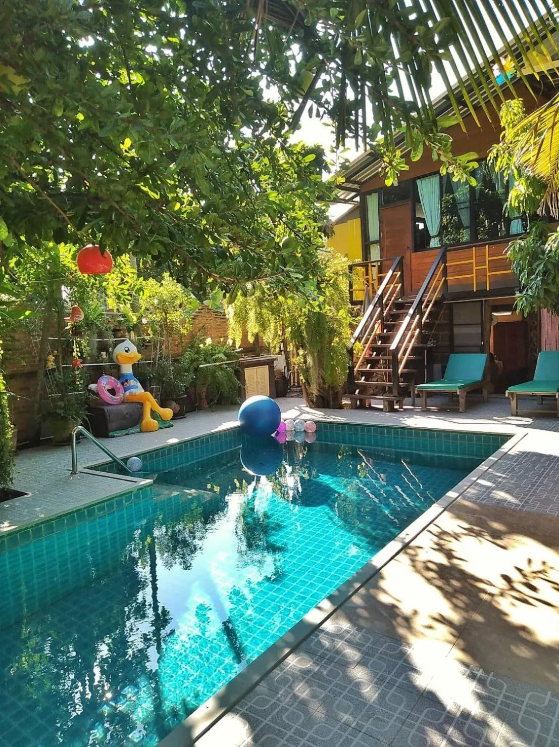 Pool view in De Wiang Kum Kam