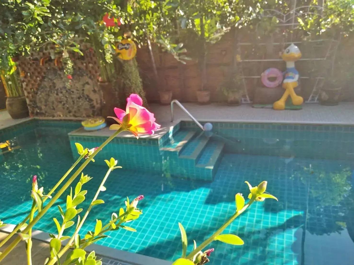 Swimming pool in De Wiang Kum Kam Swimming pool in De Wiang Kum Kam