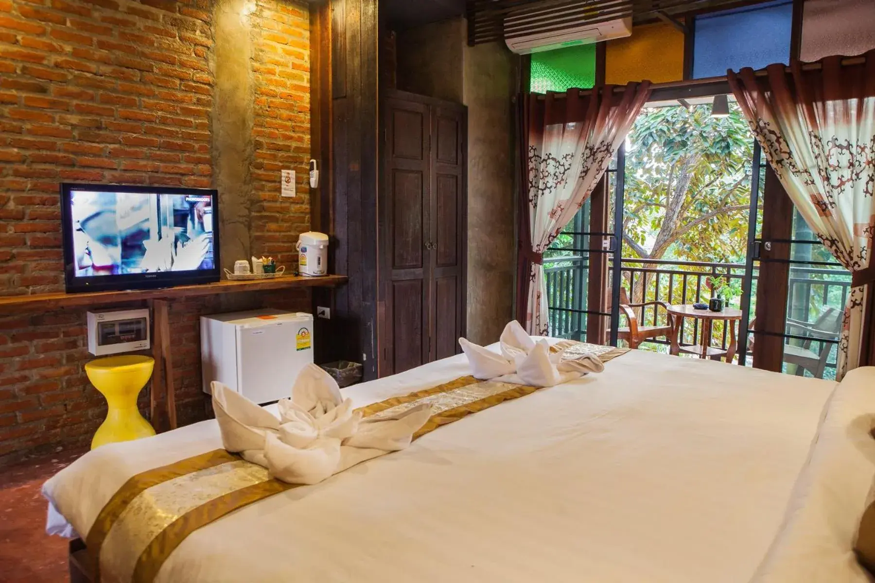 Photo of the whole room, Bed in De Wiang Kum Kam Photo of the whole room, Bed in De Wiang Kum Kam