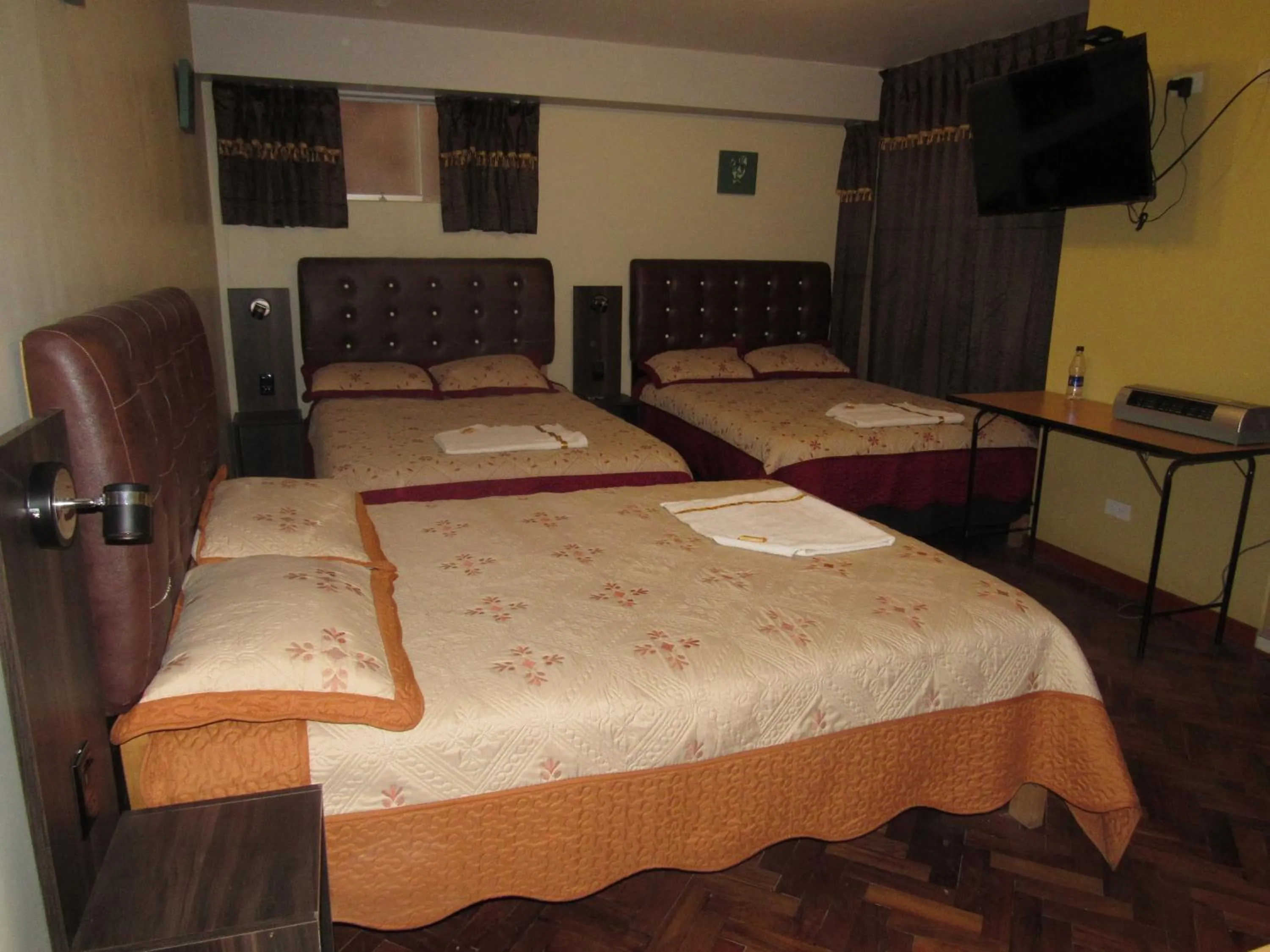 Bed in Hotel Sueños Dorados