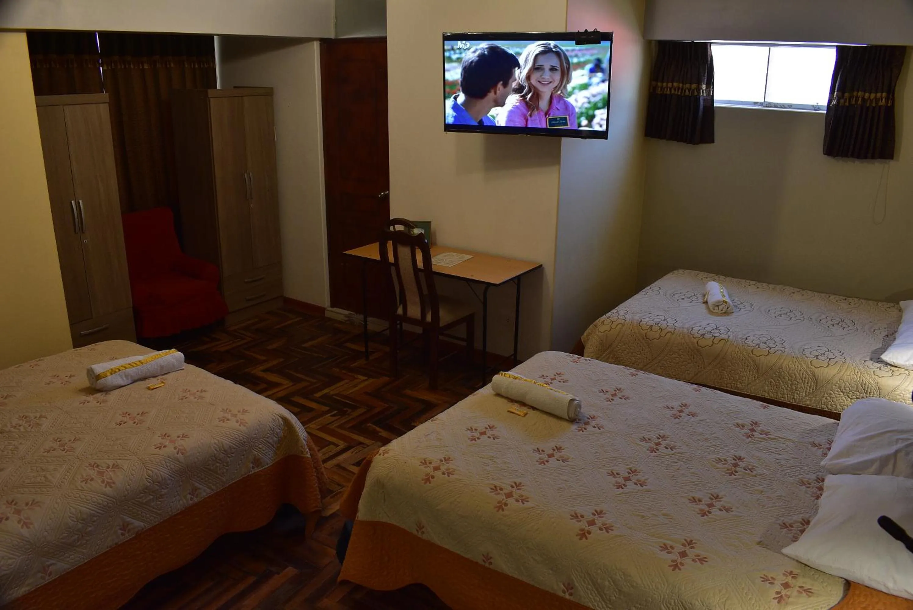 Bed in Hotel Sueños Dorados