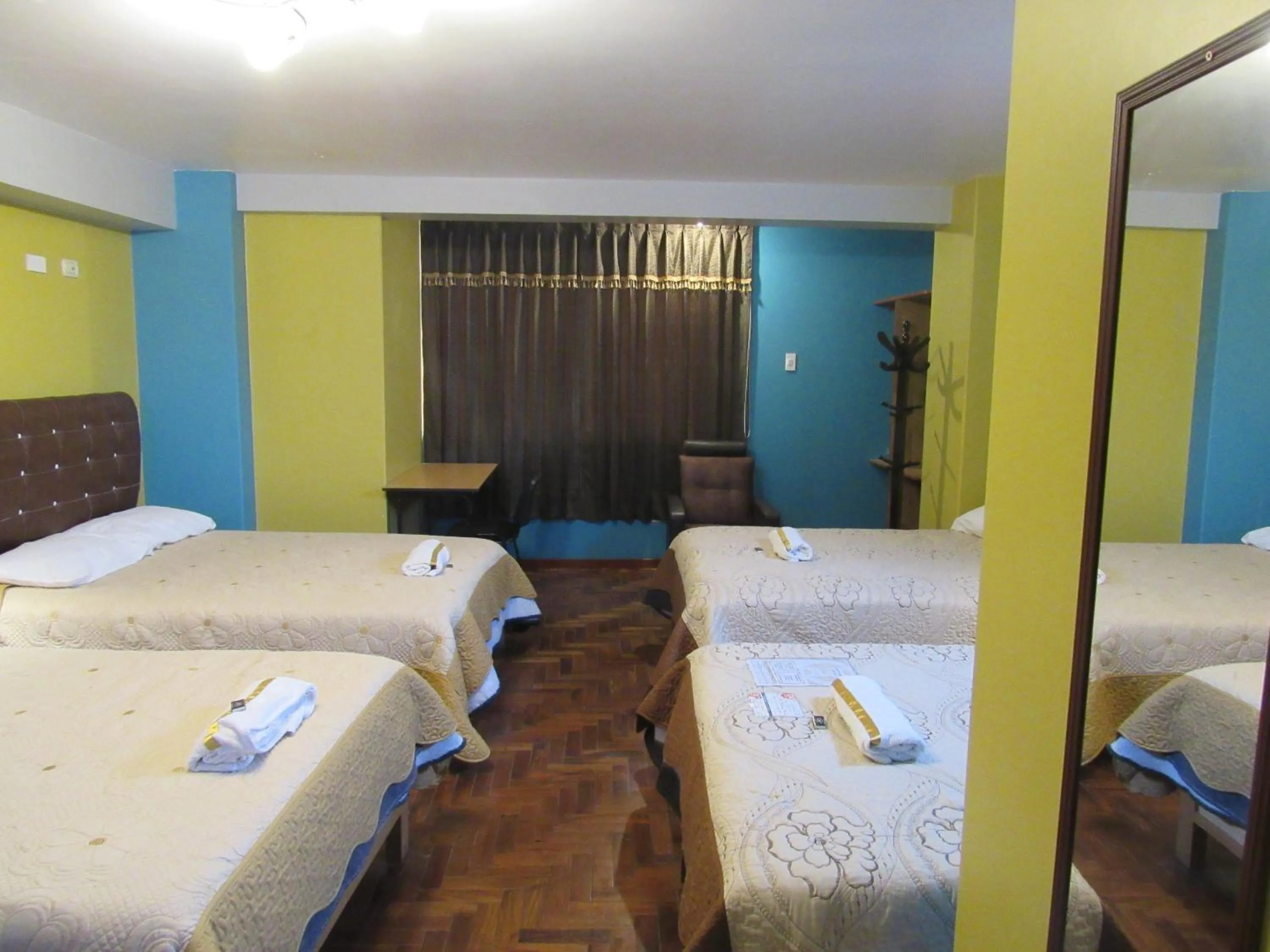 Bed in Hotel Sueños Dorados