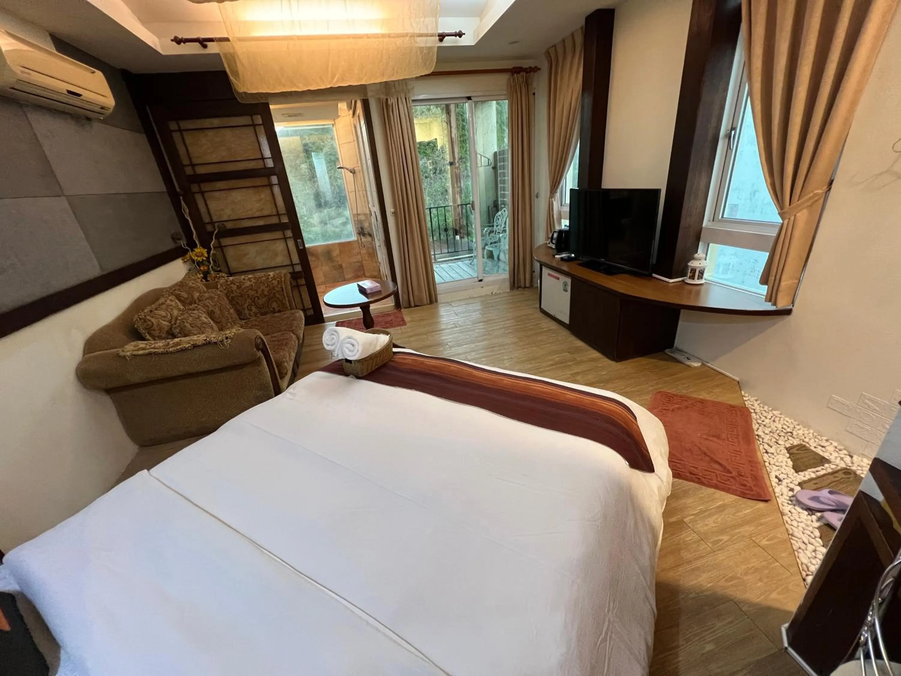 Bed in Ming Jun Homestay