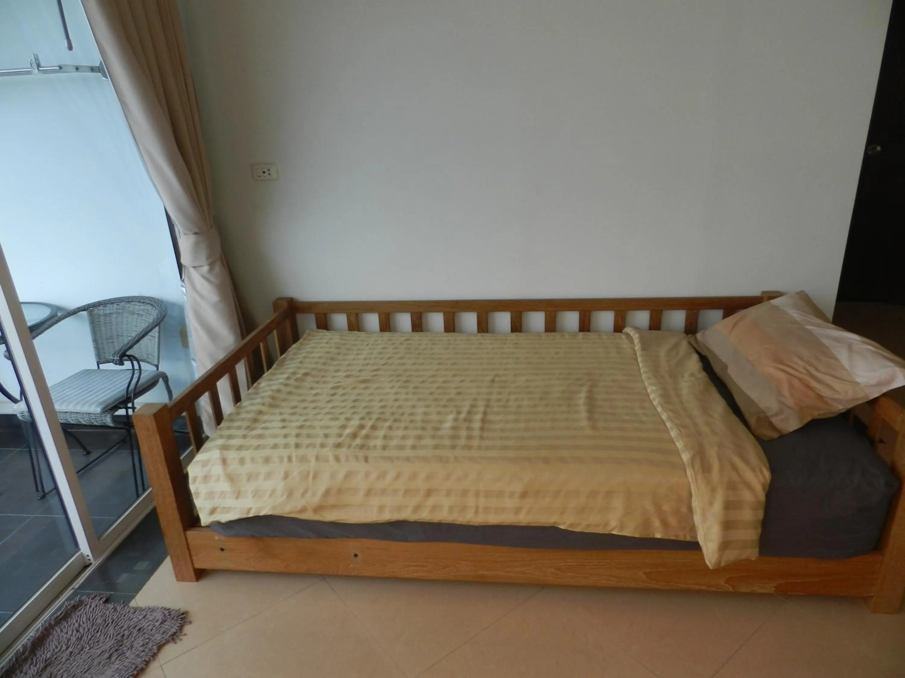 Bed in Jomtien PLAZA Condotel