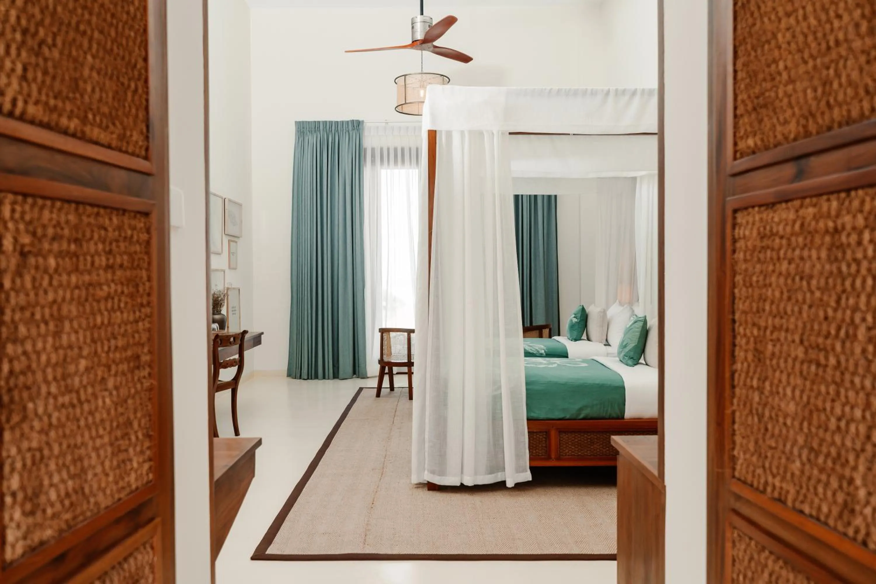 Bed in Mosvold Villa