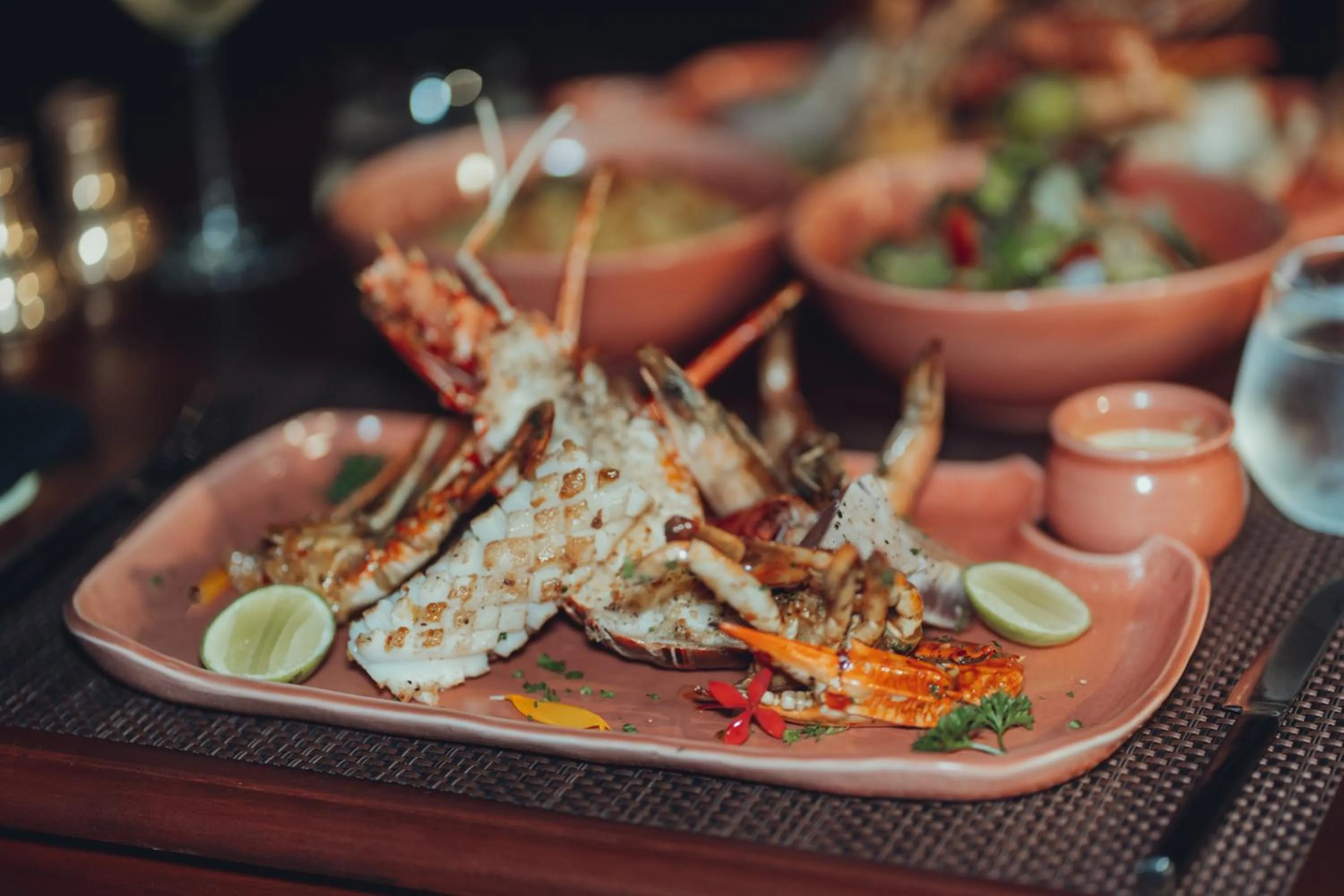 Dinner in Mosvold Villa