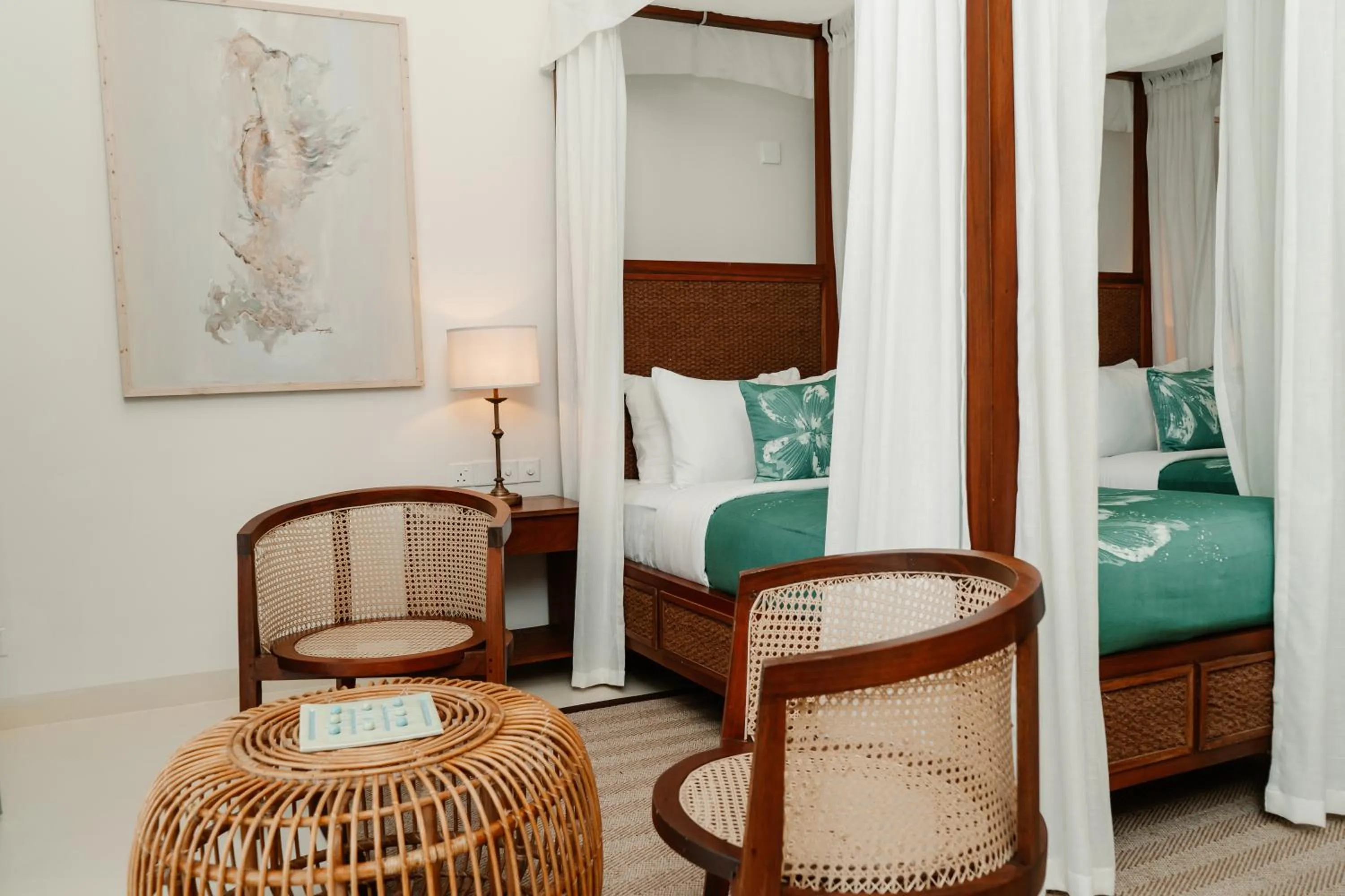 hair dresser, Bed in Mosvold Villa