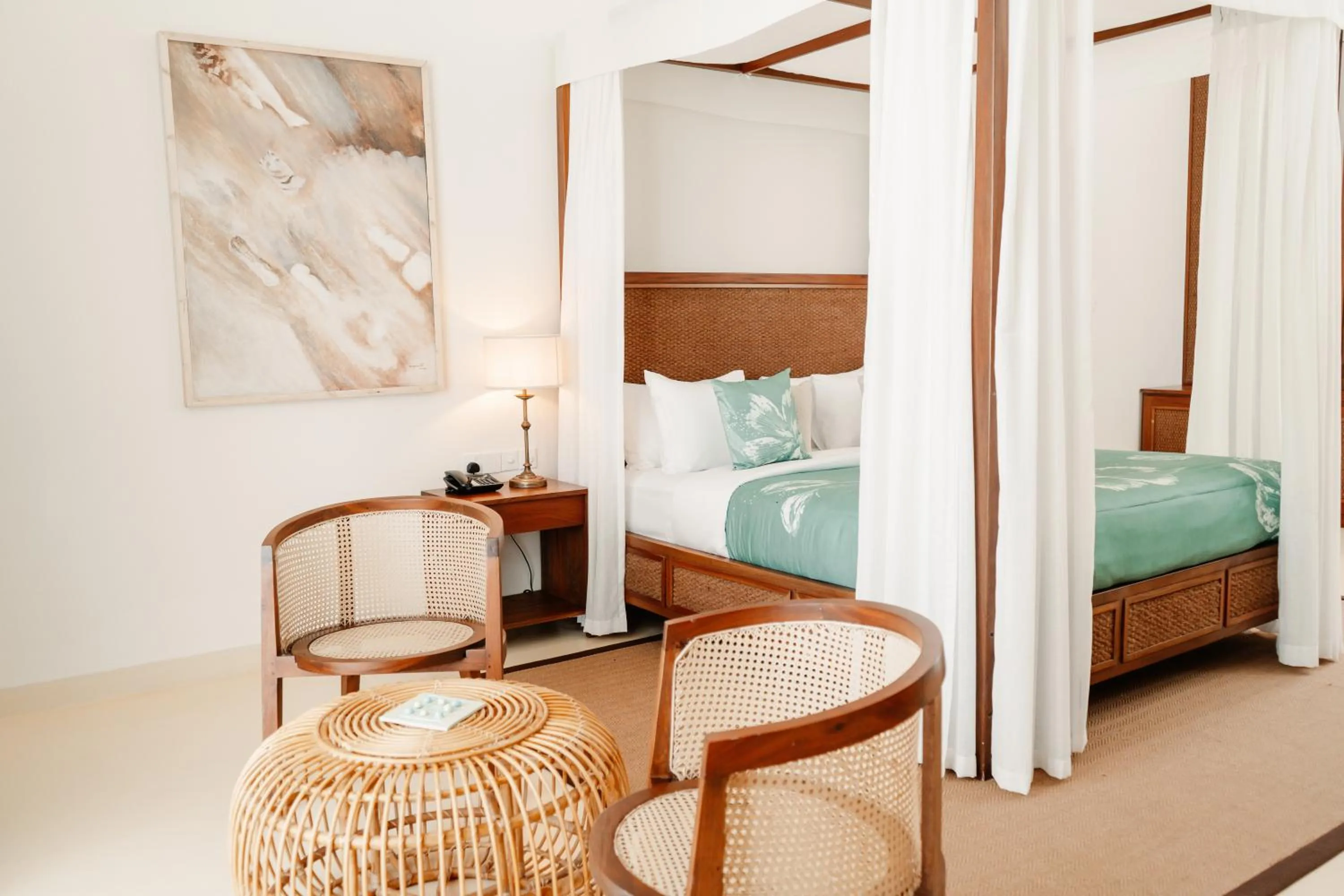 View (from property/room), Bed in Mosvold Villa