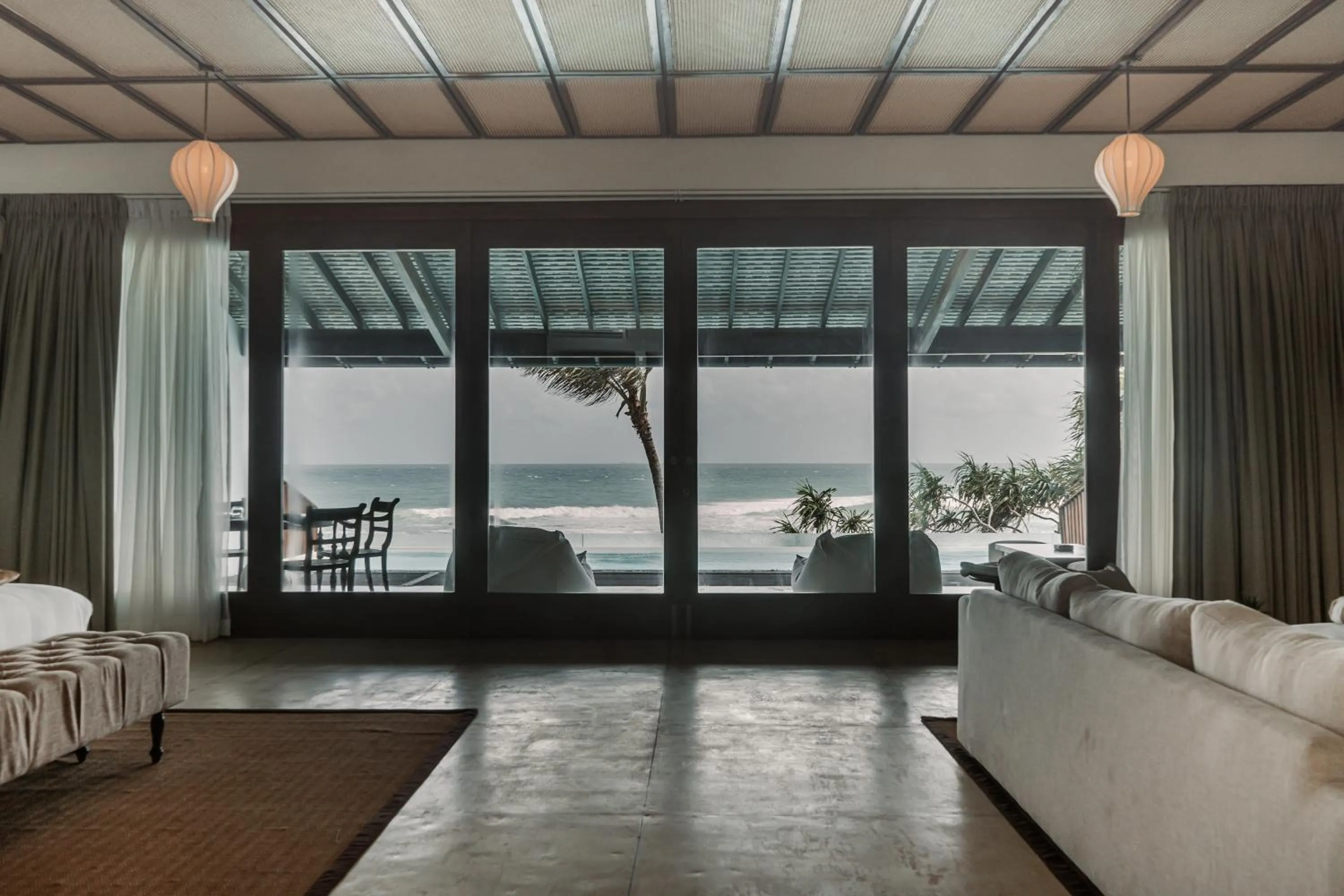 Sea view in Mosvold Villa