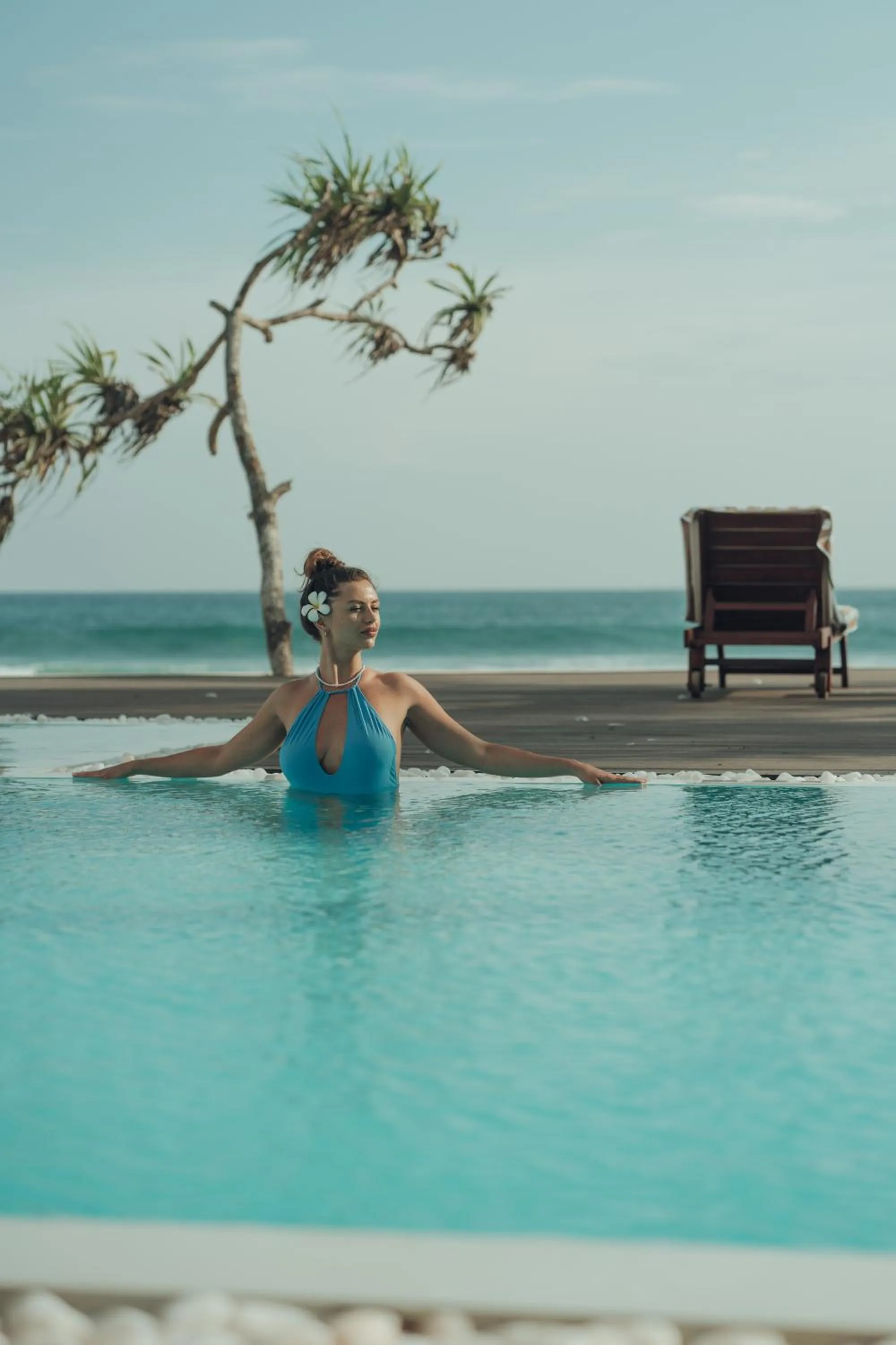 Swimming pool in Mosvold Villa