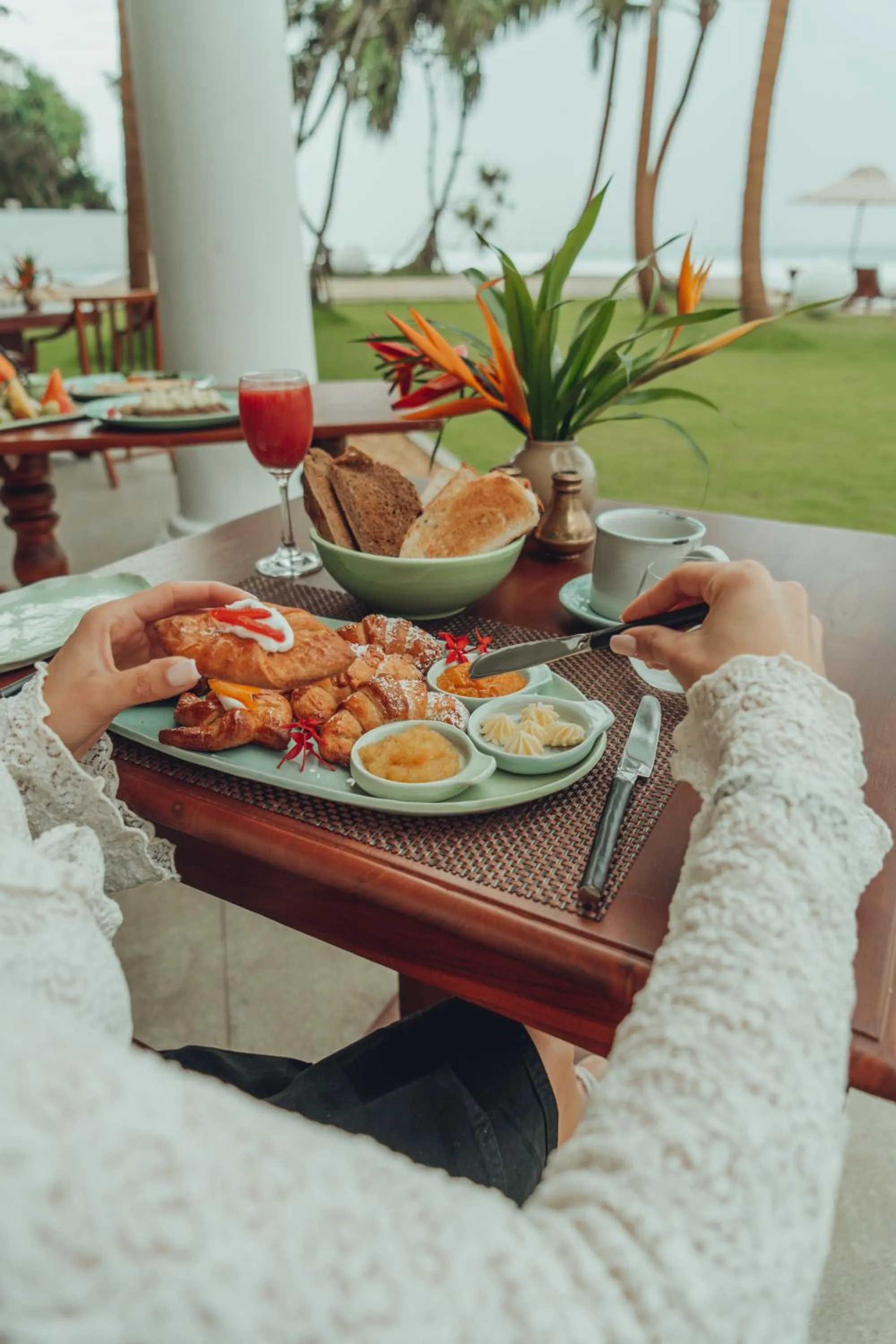 Breakfast in Mosvold Villa