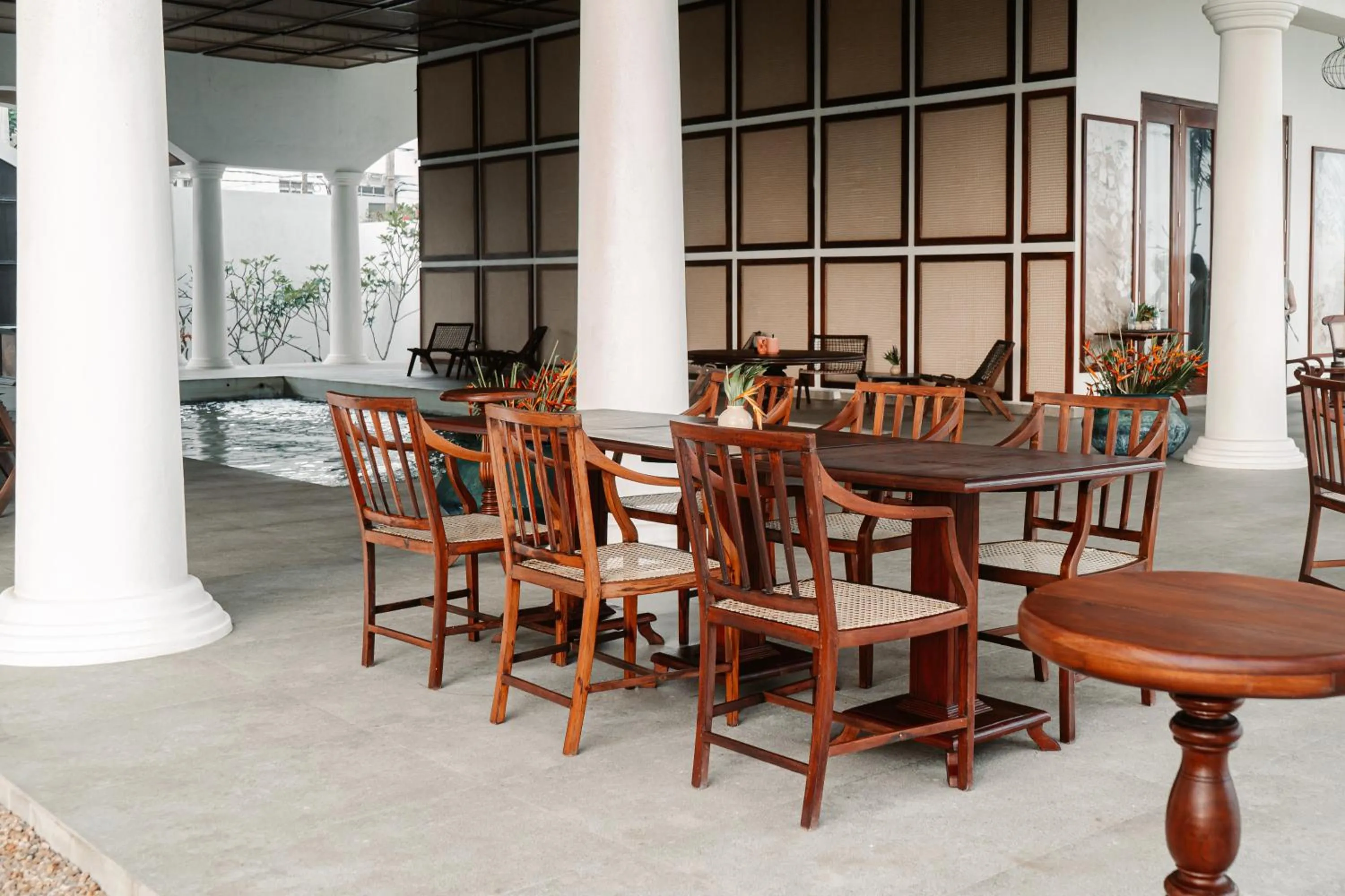 Lobby or reception in Mosvold Villa