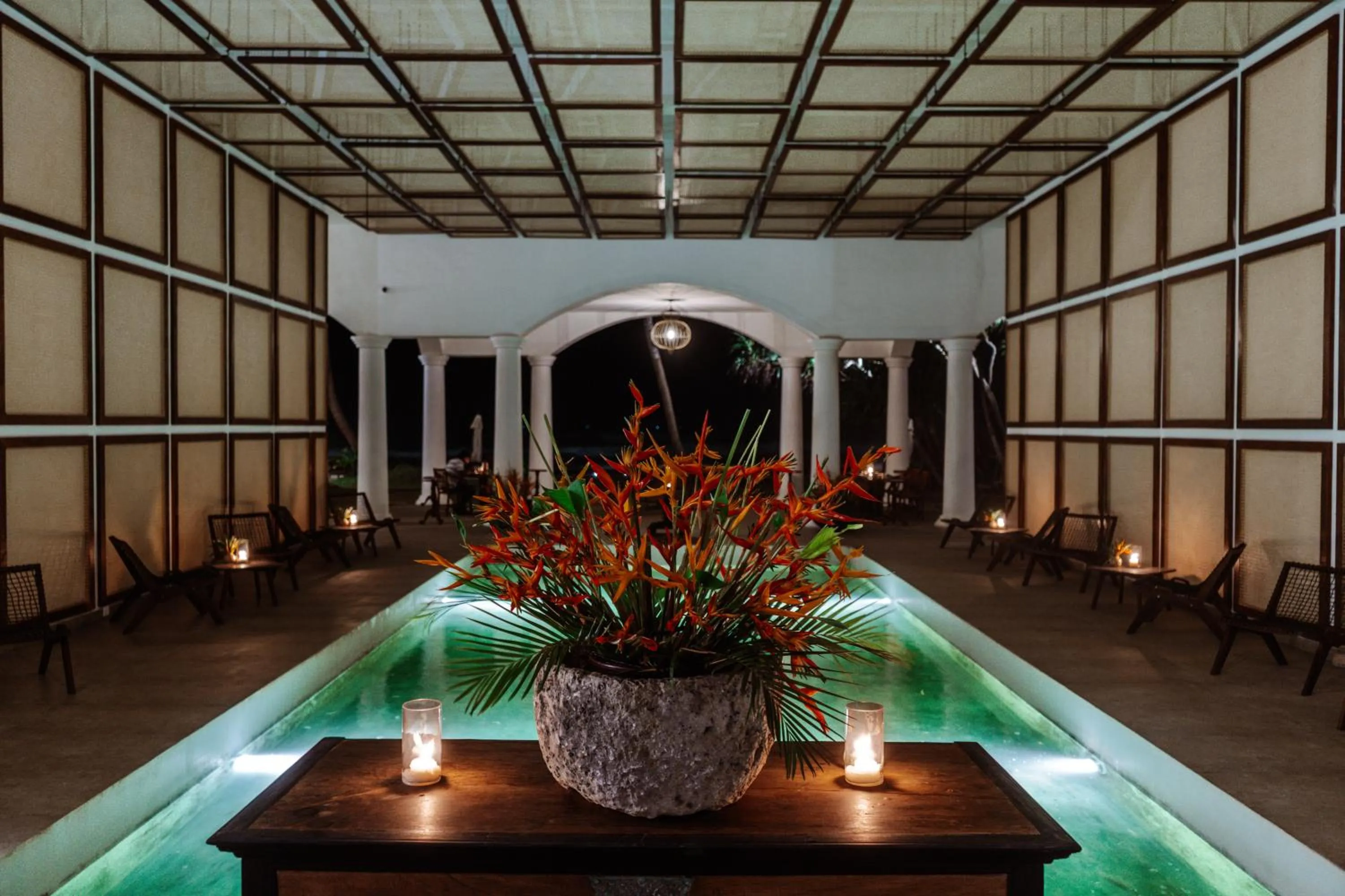 Facade/entrance in Mosvold Villa